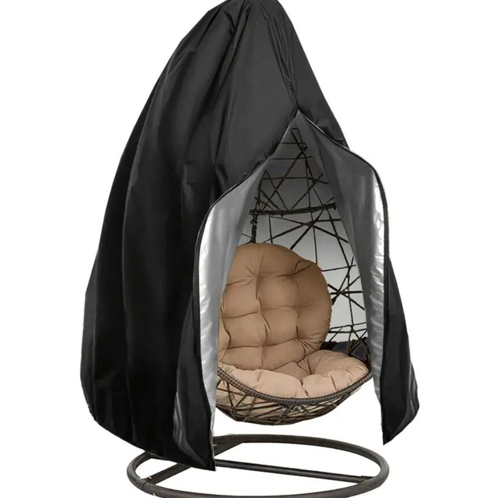 FELIXLEO Gartenmöbel-Schutzhülle Hängesessel Abdeckung mit Reißverschluss S günstig online kaufen