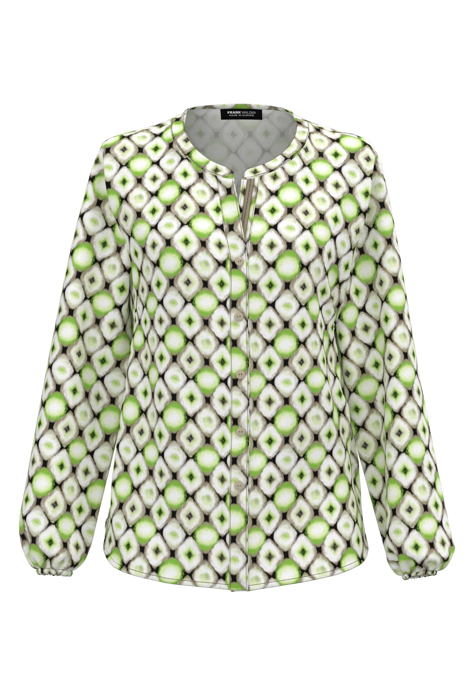 FRANK WALDER Klassische Bluse mit eleganter Knopfleiste günstig online kaufen