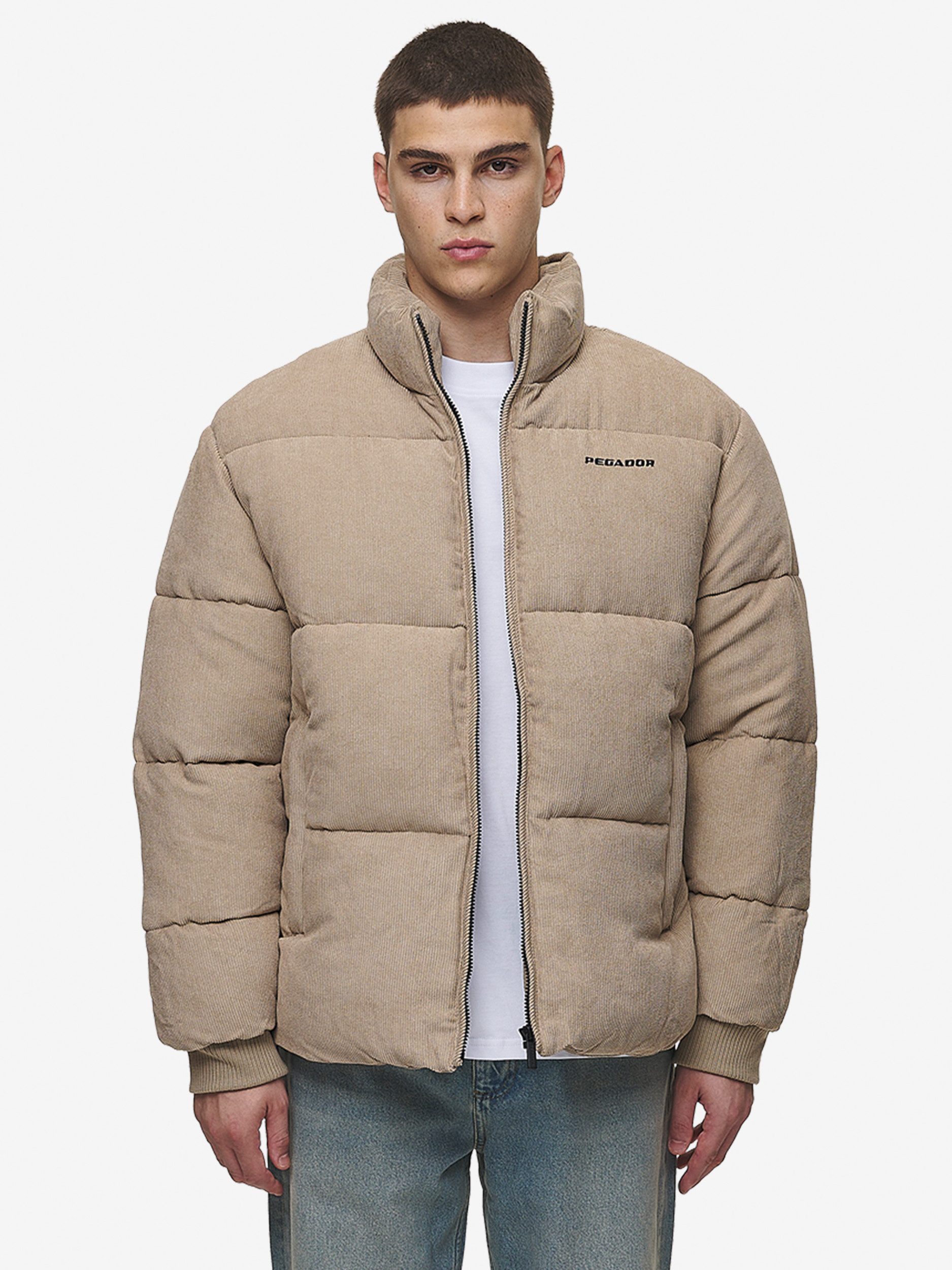 PEGADOR Winterjacke Pegador Solin Cord Puffer günstig online kaufen