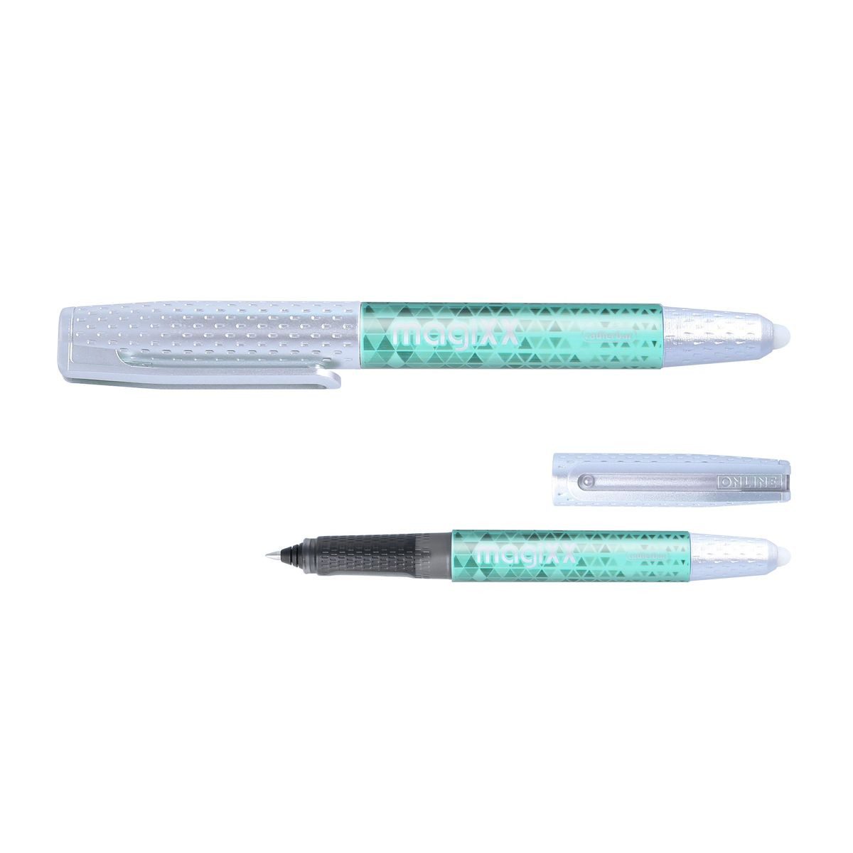 Online Pen Kugelschreiber ONLINE Rollerball magiXX radierbar nachfüllbar grün