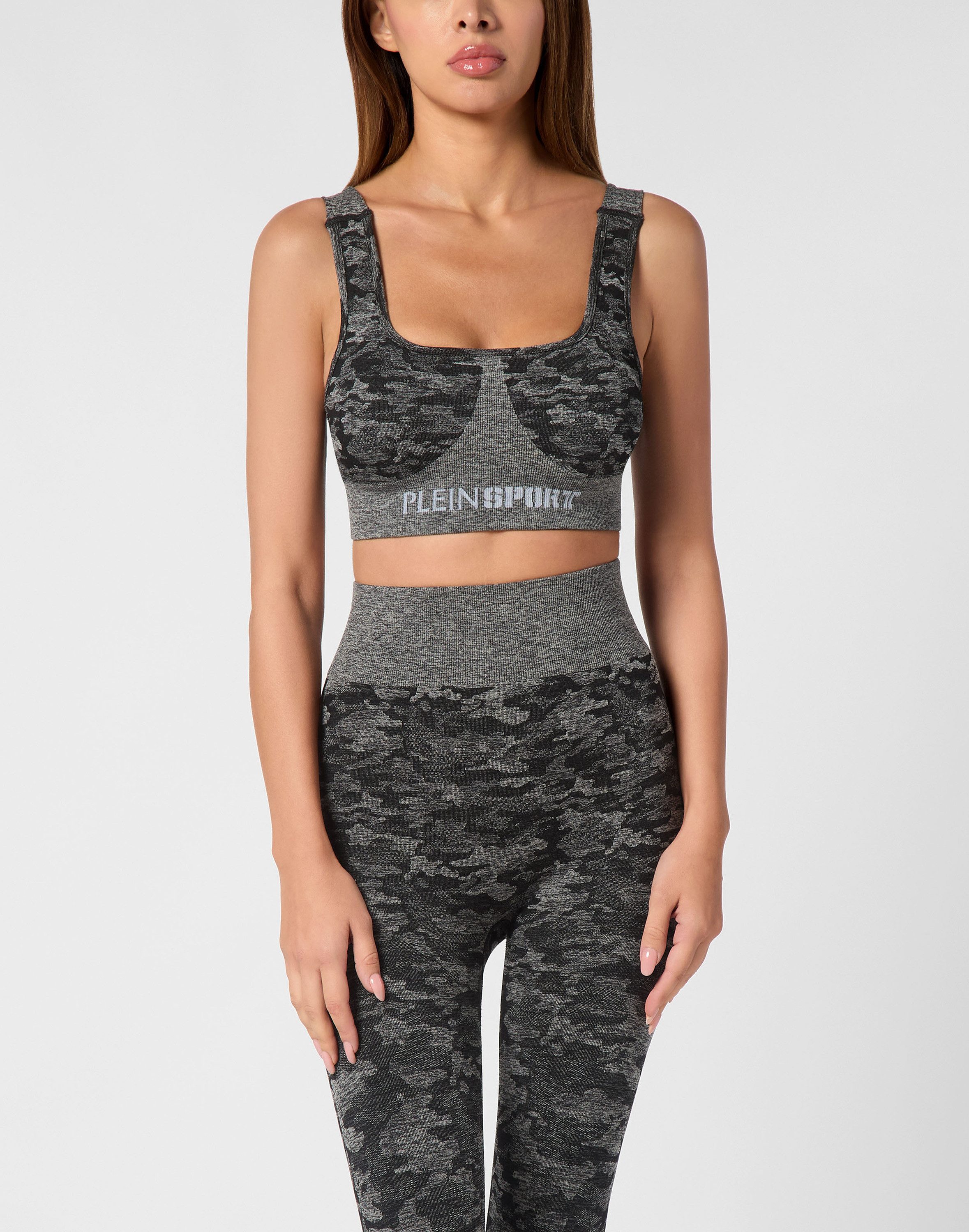 PLEIN SPORT Lauftop Logo