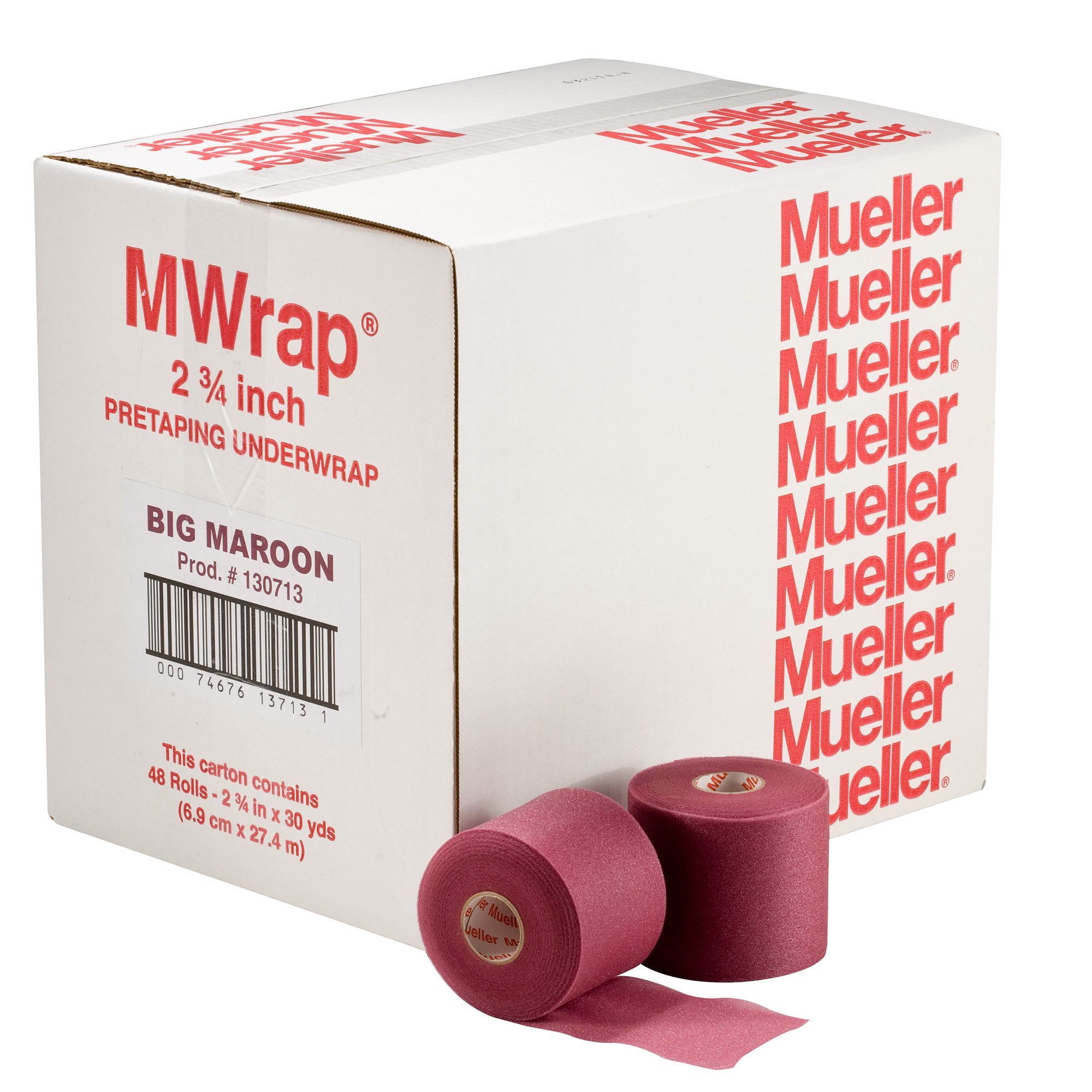 Mueller Sports Medicine Fixierpflaster Mueller M-Wrap 7cm x 27,5m (48 Rollen)