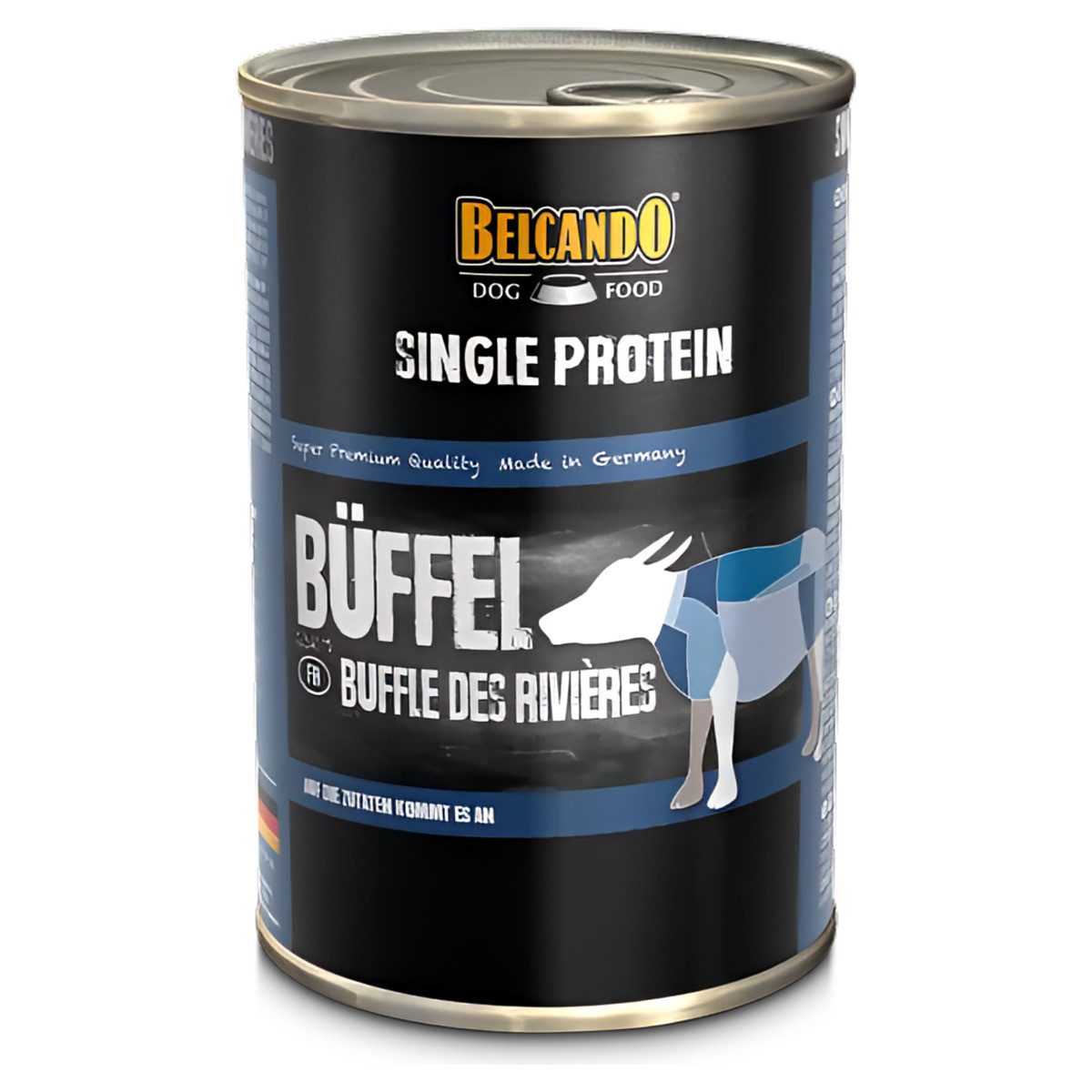 Belcando Single Protein mit Büffel 400 g, Nassfutter für: Hund