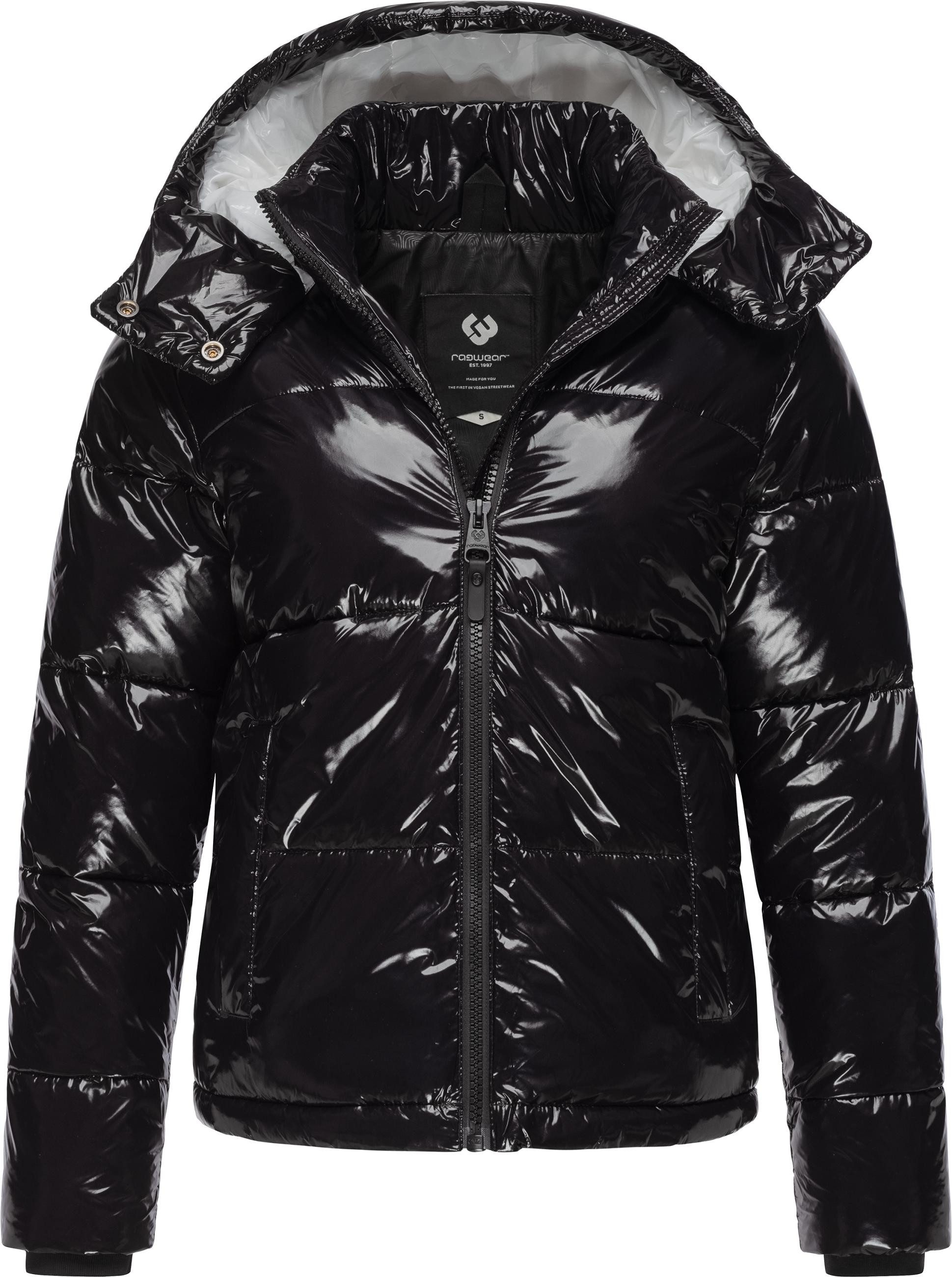 Ragwear Steppjacke Roobie super stylische, gänzende Damen Winterjacke