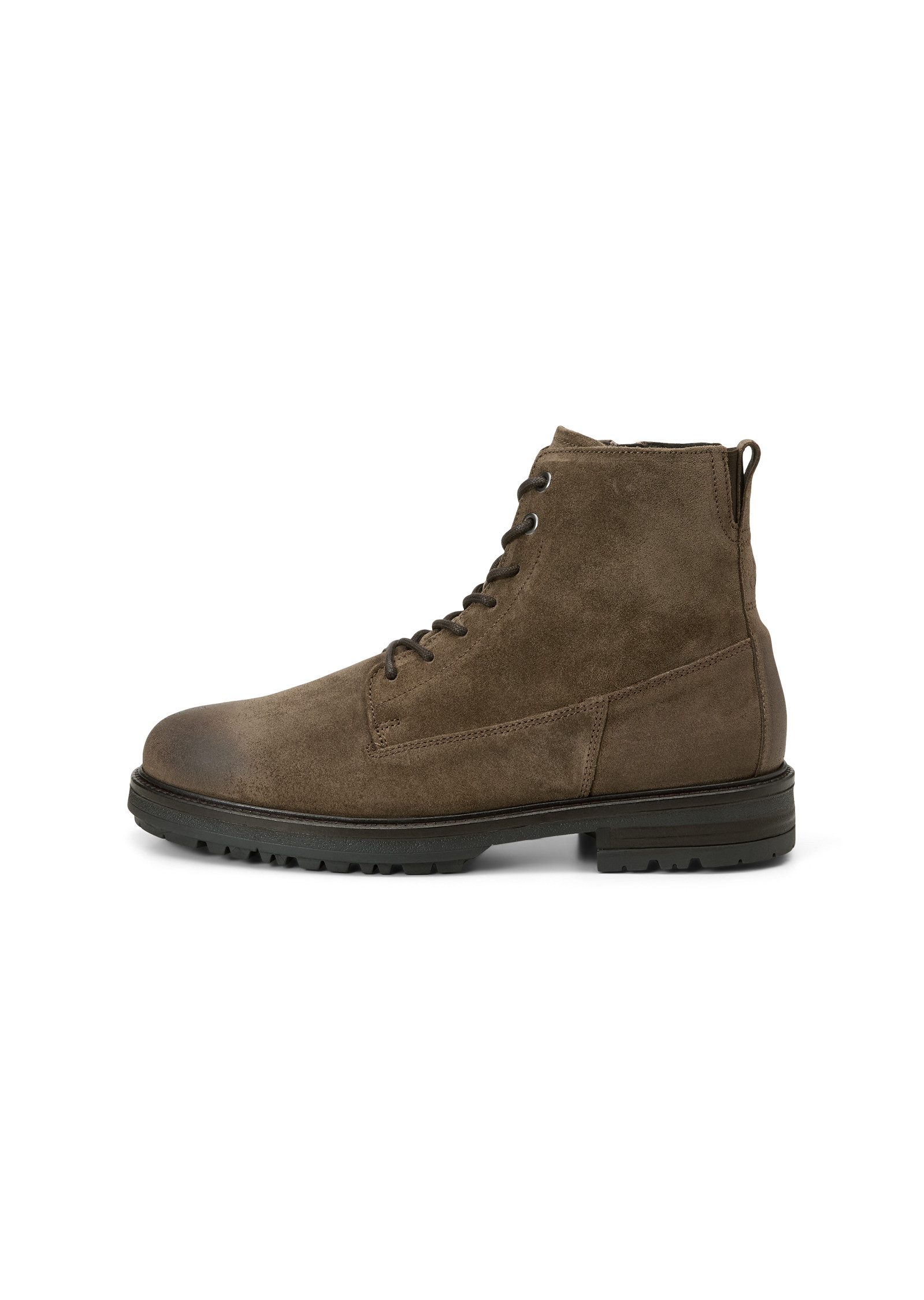 Marc O'Polo aus weichem Veloursleder Stiefelette