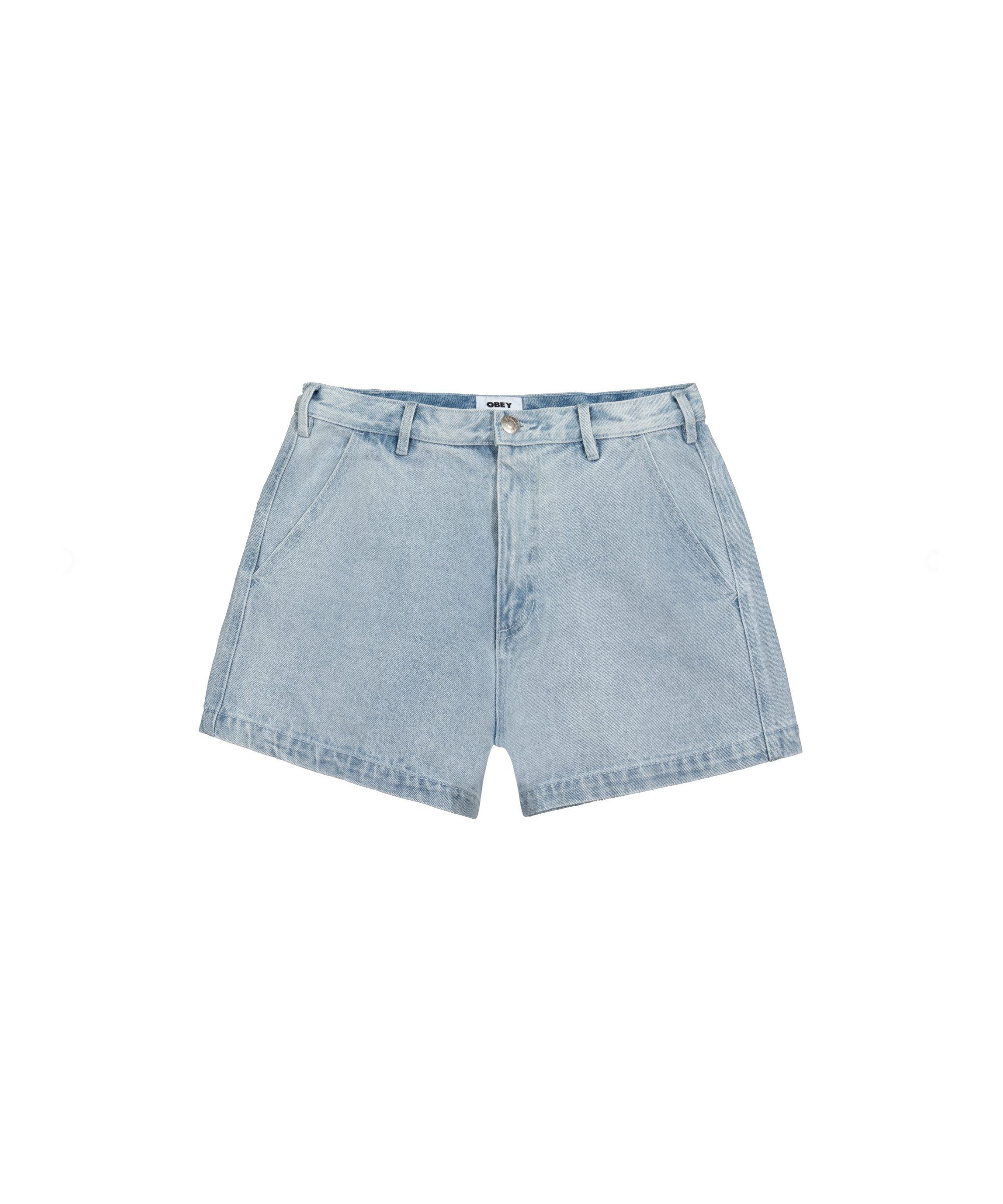 OBEY Jogginghose Obey Emma Denim Short Damen Shorts Damen