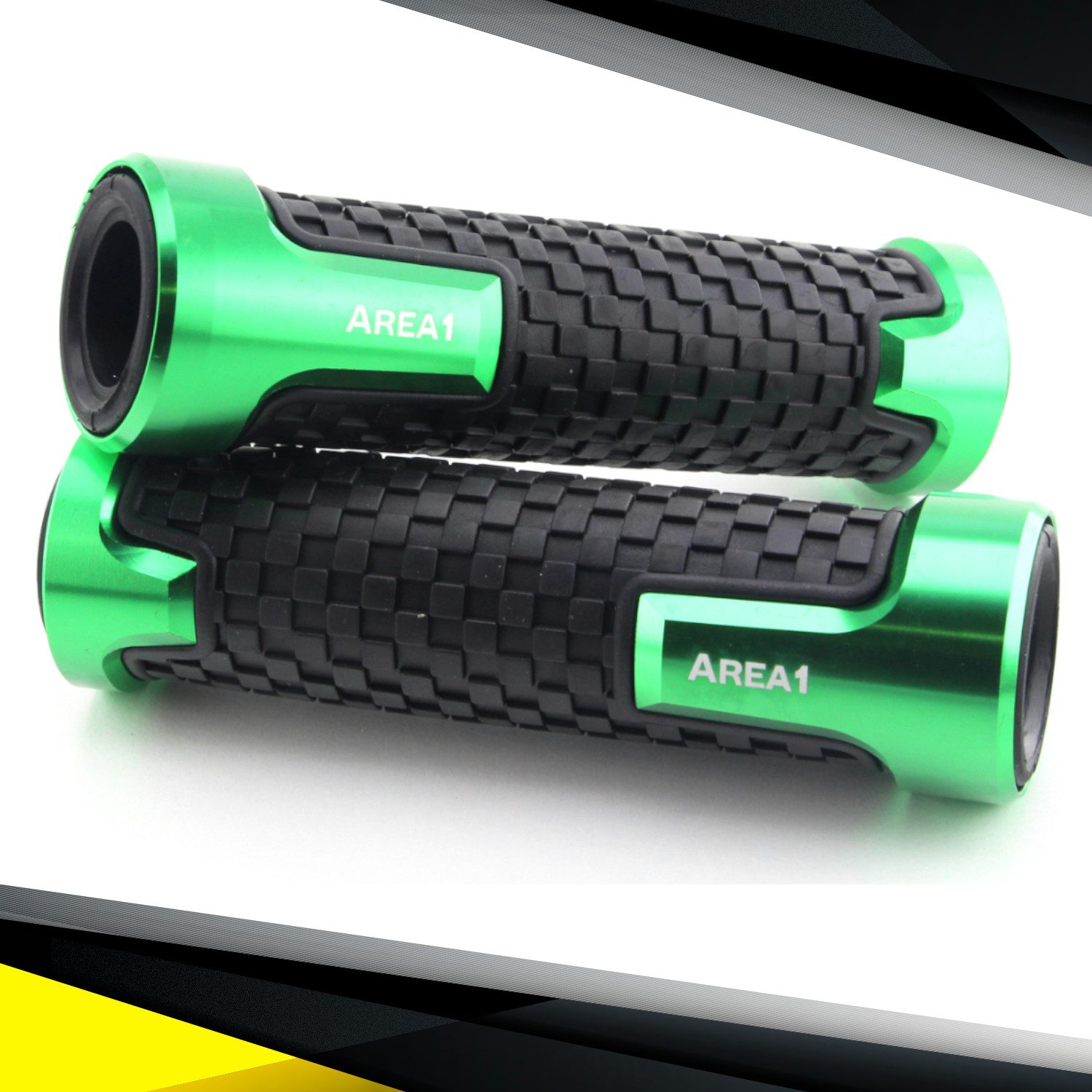 Area1 Griff für Motorrad / Roller Lenker mit 22 + 24-25mm Innendurchmesser