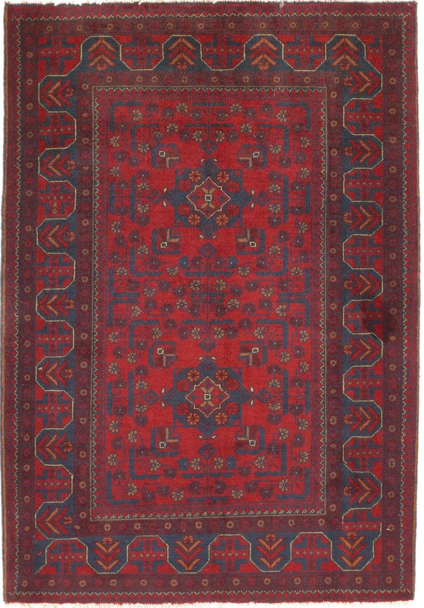 6 Handgeknüpfter 103x152 Orientteppich mm Khal rechteckig, Nain Höhe: Orientteppich, Trading, Mohammadi