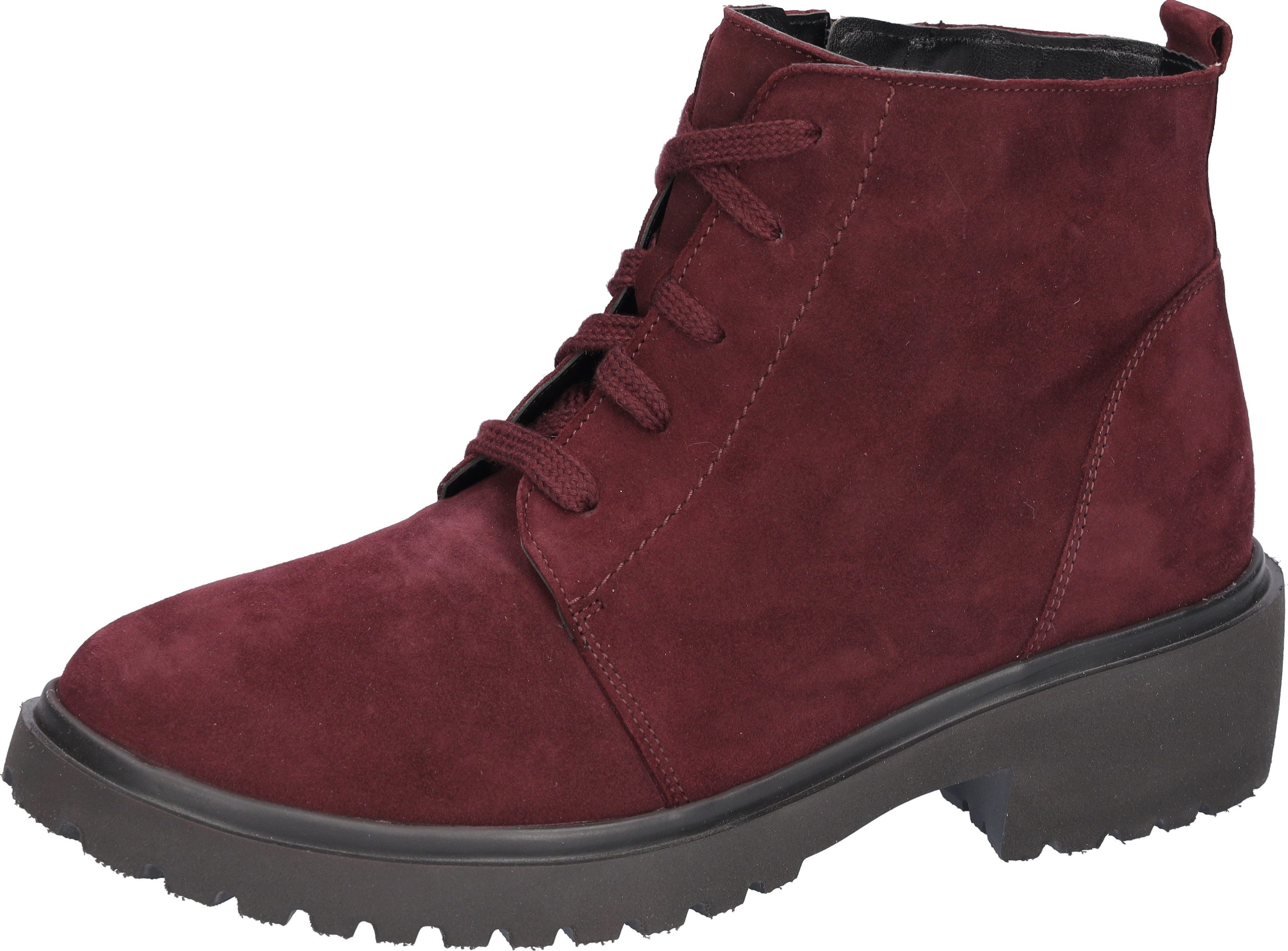 Waldläufer Schnürstiefelette Schnürboots in klassischer Optik, bequeme Weite-G