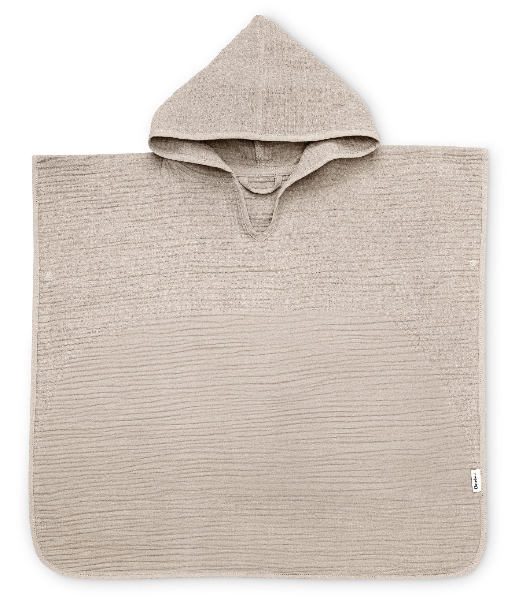 Ehrenkind Badeponcho Musselin, aus sanfter Bio-Baumwolle, 4-lagiges Musselin-Gewebe