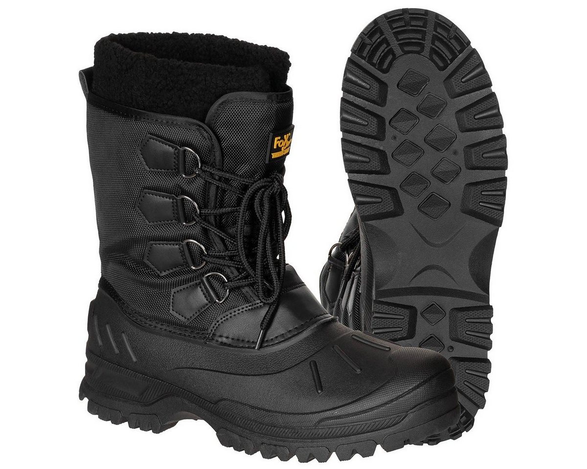FoxOutdoor Kälteschutzstiefel, geschnürt, schwarz Outdoorschuh