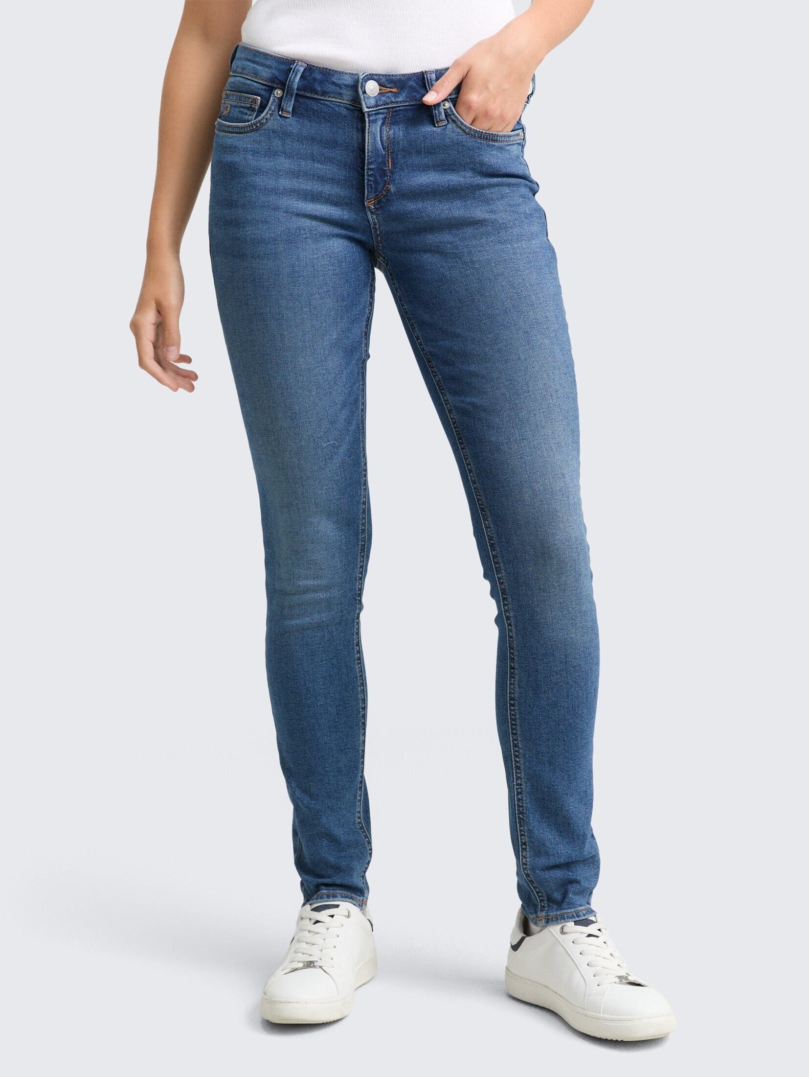 TOM TAILOR Denim Skinny-fit-Jeans Jeanshosen TTJONA günstig online kaufen