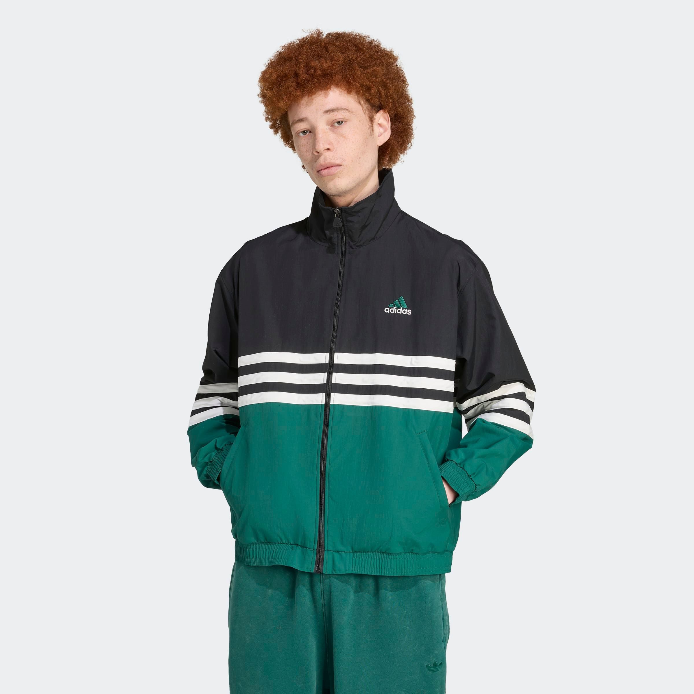 adidas Originals Trainingsjacke ARCH TT sportlicher Stil, aus Kunstfaser, l günstig online kaufen