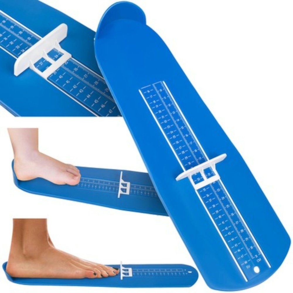 MALATEC Wechselfuß Fußmass 0-31 cm (Fussmesser Schuhe, 1 St., Schuhgrößentabelle