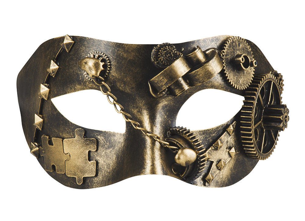 Kostüm Augenmaske Steampunk rotismo