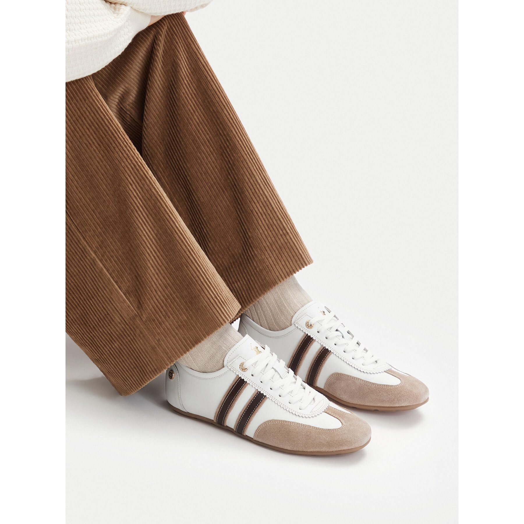 BEVERLY HILLS POLO CLUB Weiße Damen-Sneaker von Beverly Hills Polo Club Sneaker