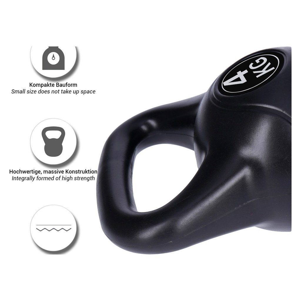 4 TP Kettlebell ergonomischer Griff Kg,