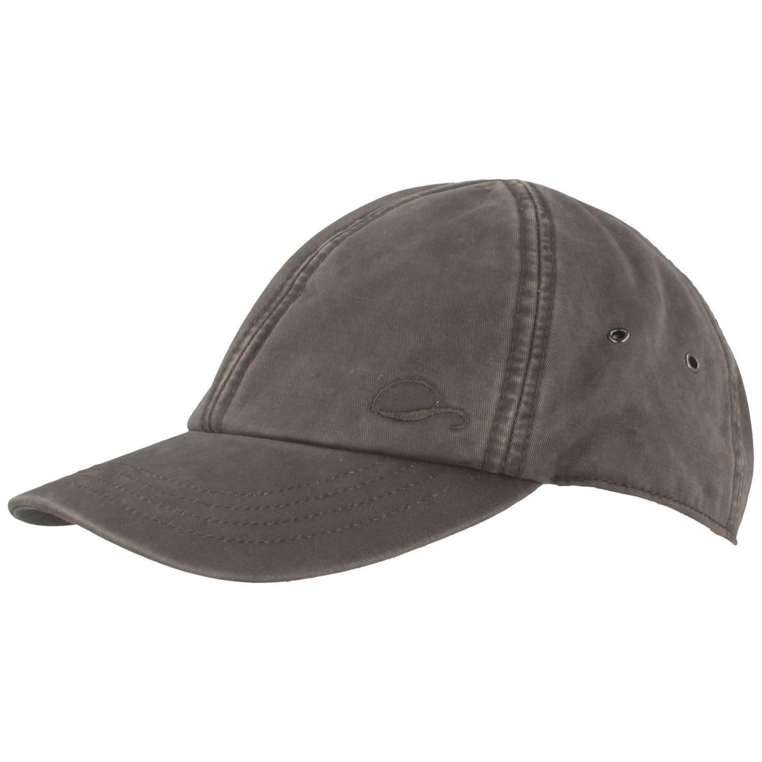 Göttmann Baseball Cap mit UV-Schutz 40+ aus Baumwolle 18 grau