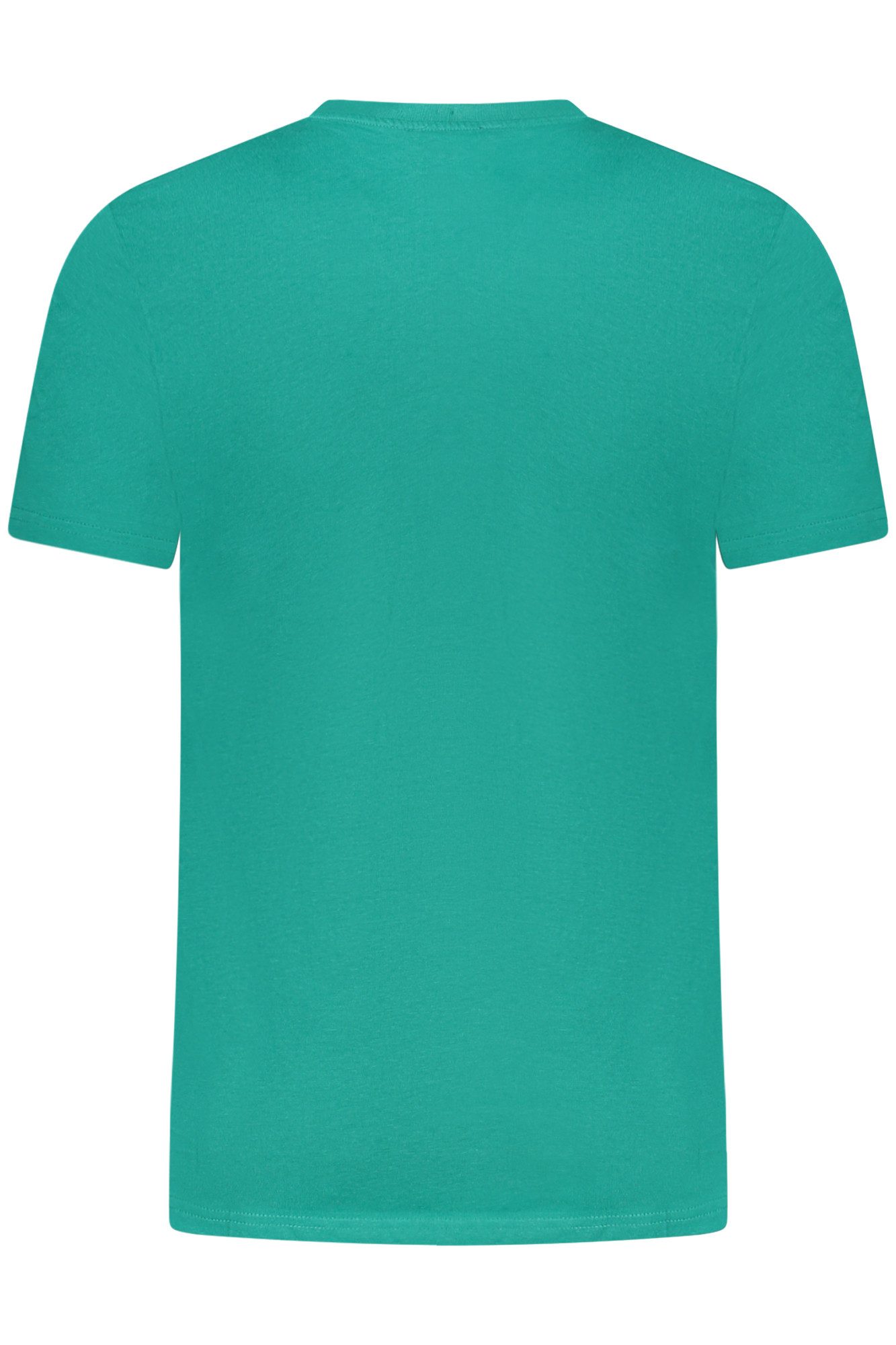 Cavalli Class T-Shirt Grünes Herren T-Shirt mit Logo-Print und