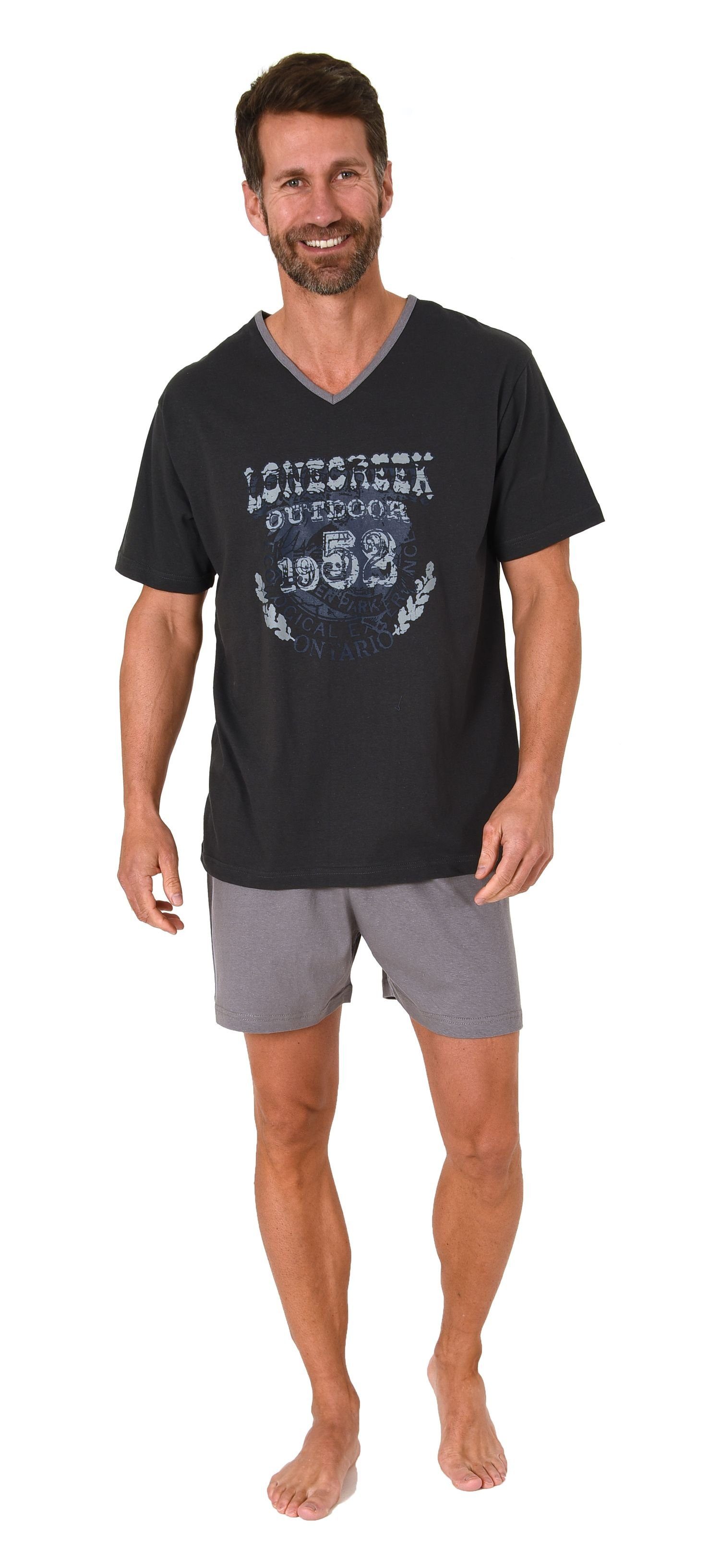 RELAX by Normann Pyjama Herren Schlafanzug günstig online kaufen