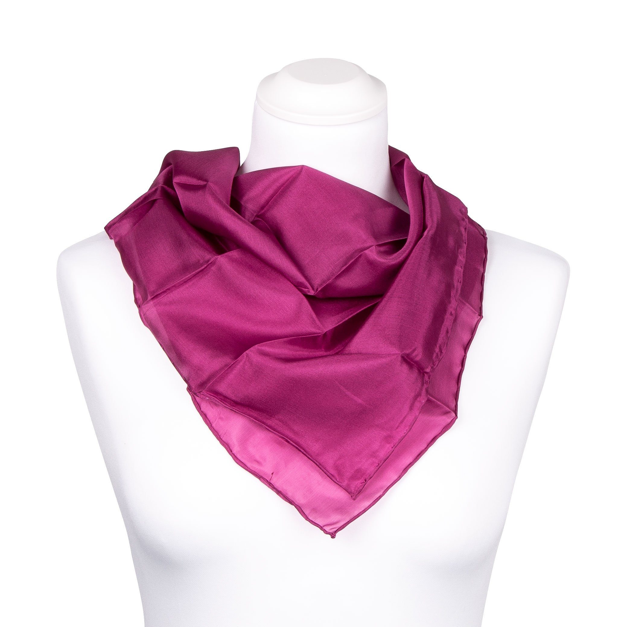TINITEX Nickituch Nickituch Halstuch Purpur