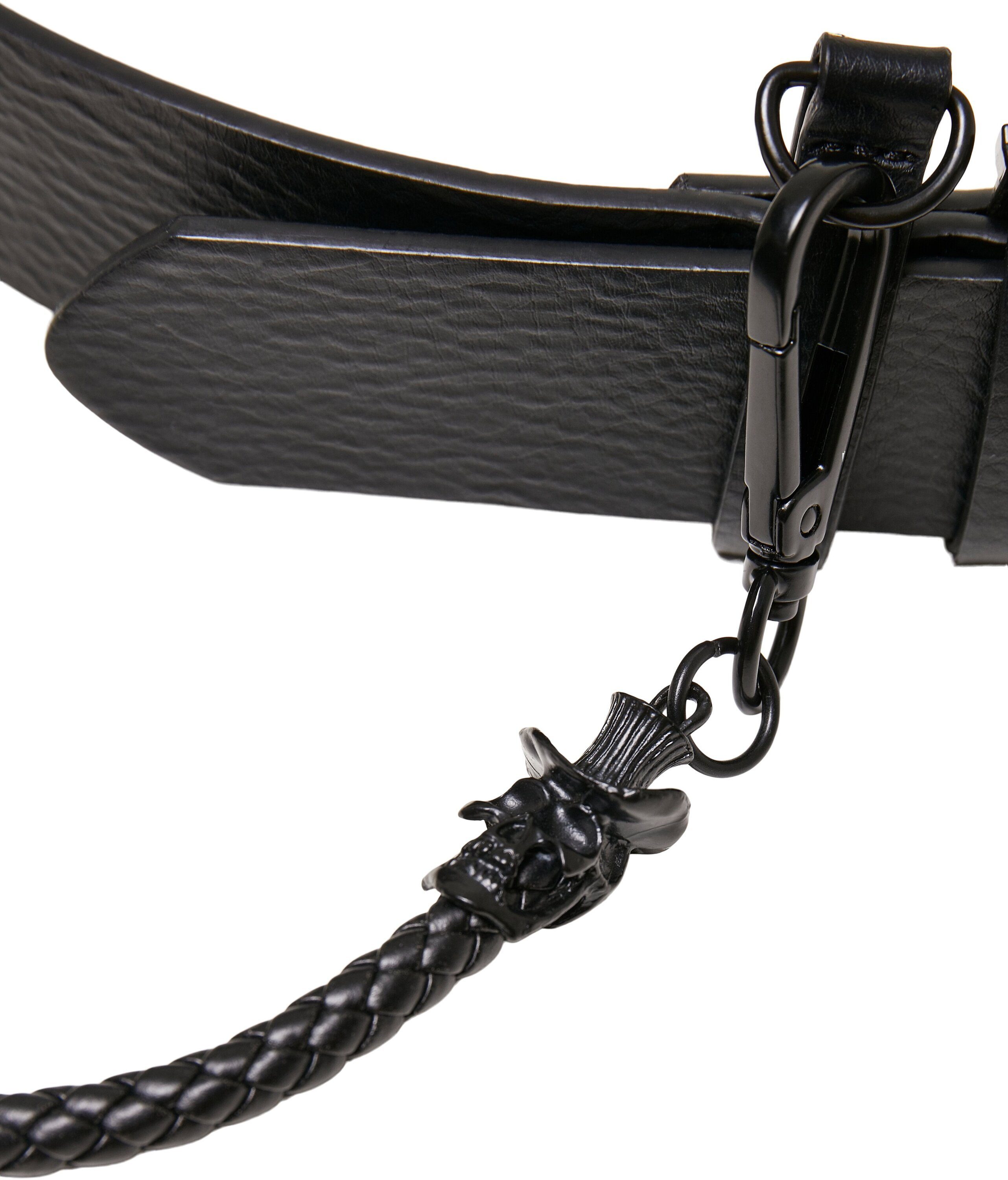 Leather CLASSICS Imitation URBAN With Chain Key Hüftgürtel Accessories Belt