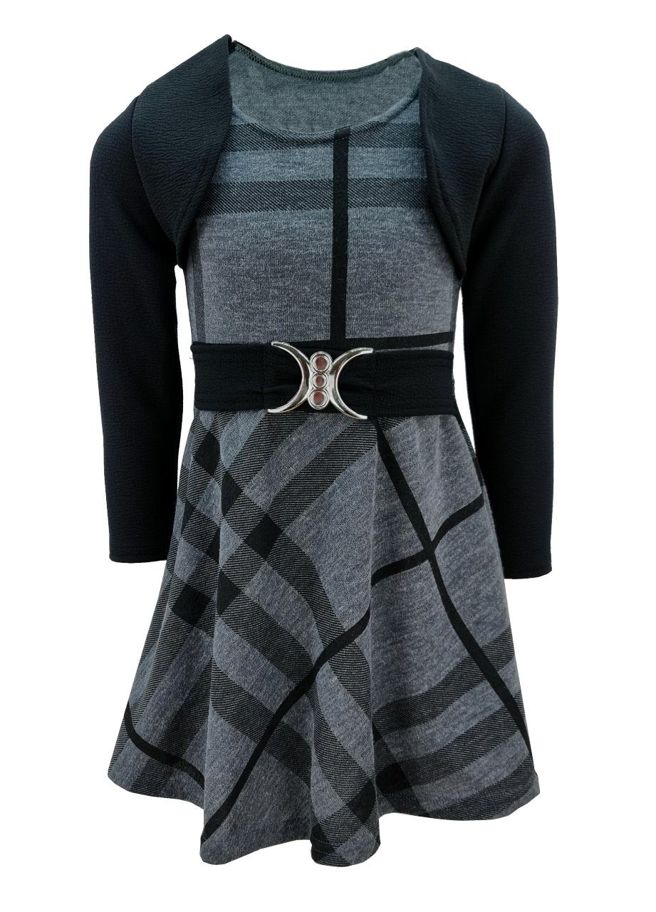 Girls Fashion A-Linien-Kleid Kleid mit angenähtem günstig online kaufen