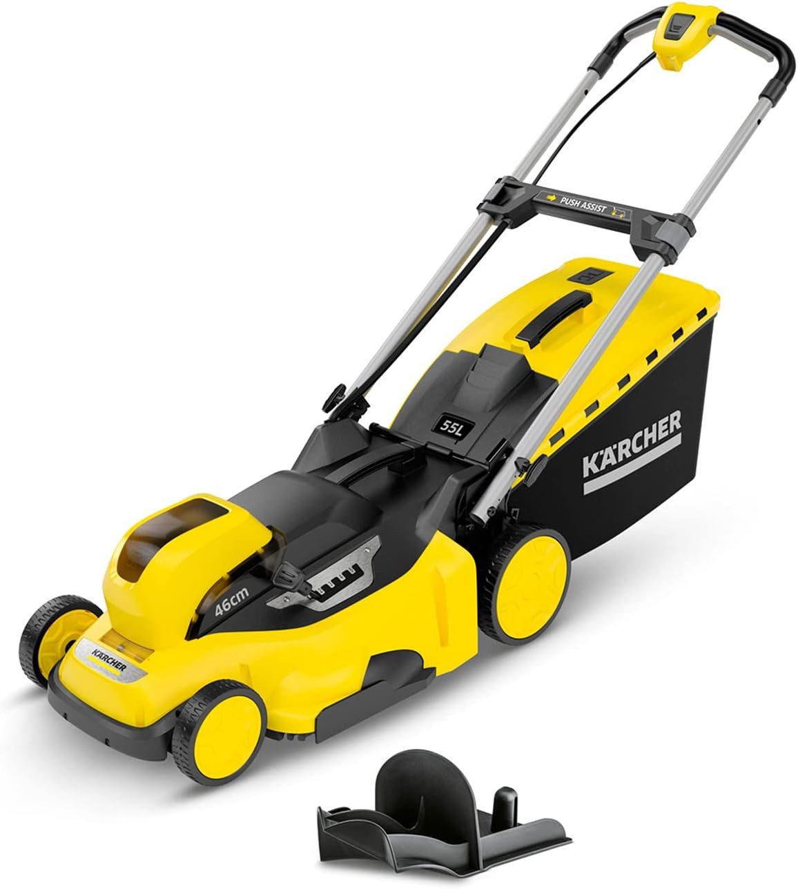 Karcher Akkurasenmäher Kärcher 36 V Akku-Rasenmäher LMO 36-46 Schnittbreite 46 cm, 46 cm Schnittbreite