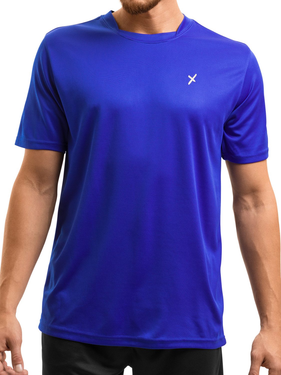 CFLEX Trainingsshirt Herren Sport Shirt Fitness T-Shirt piqué Sportswear Collection