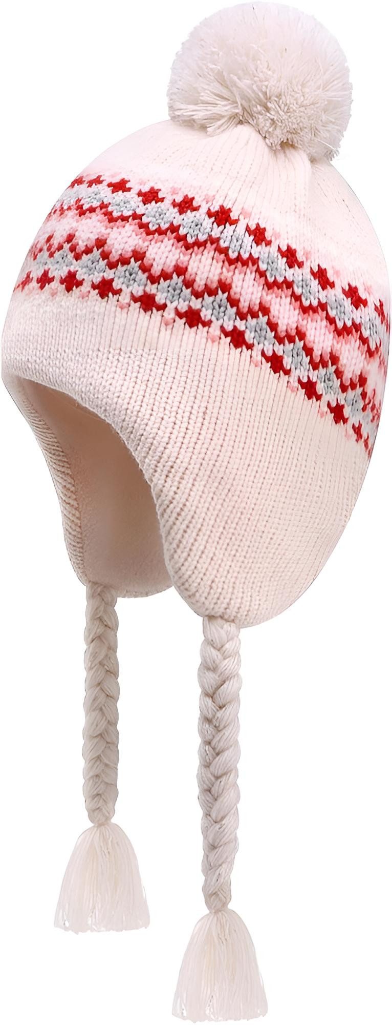 Diyarts Beanie (Vielseitiges Baby-Set, Kindermütze, 1-St., Kuschelige Eleganz für Kleine, Kinder) Leicht & Atmungsaktiv, Doppellagiges Acryl-Design, Wintermütze