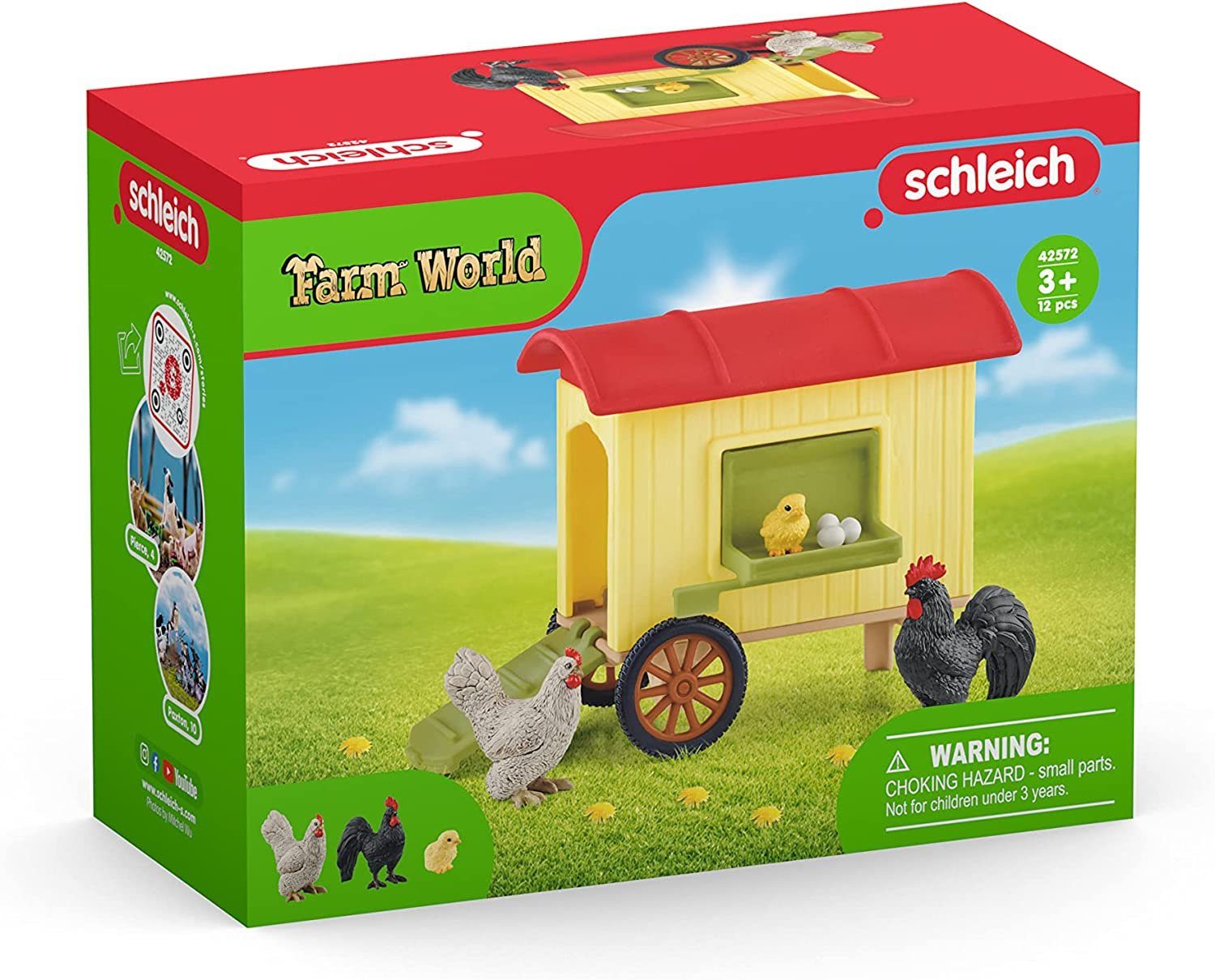 Schleich® Spielwelt Schleich 42572 - Hühnerstall - Farm World