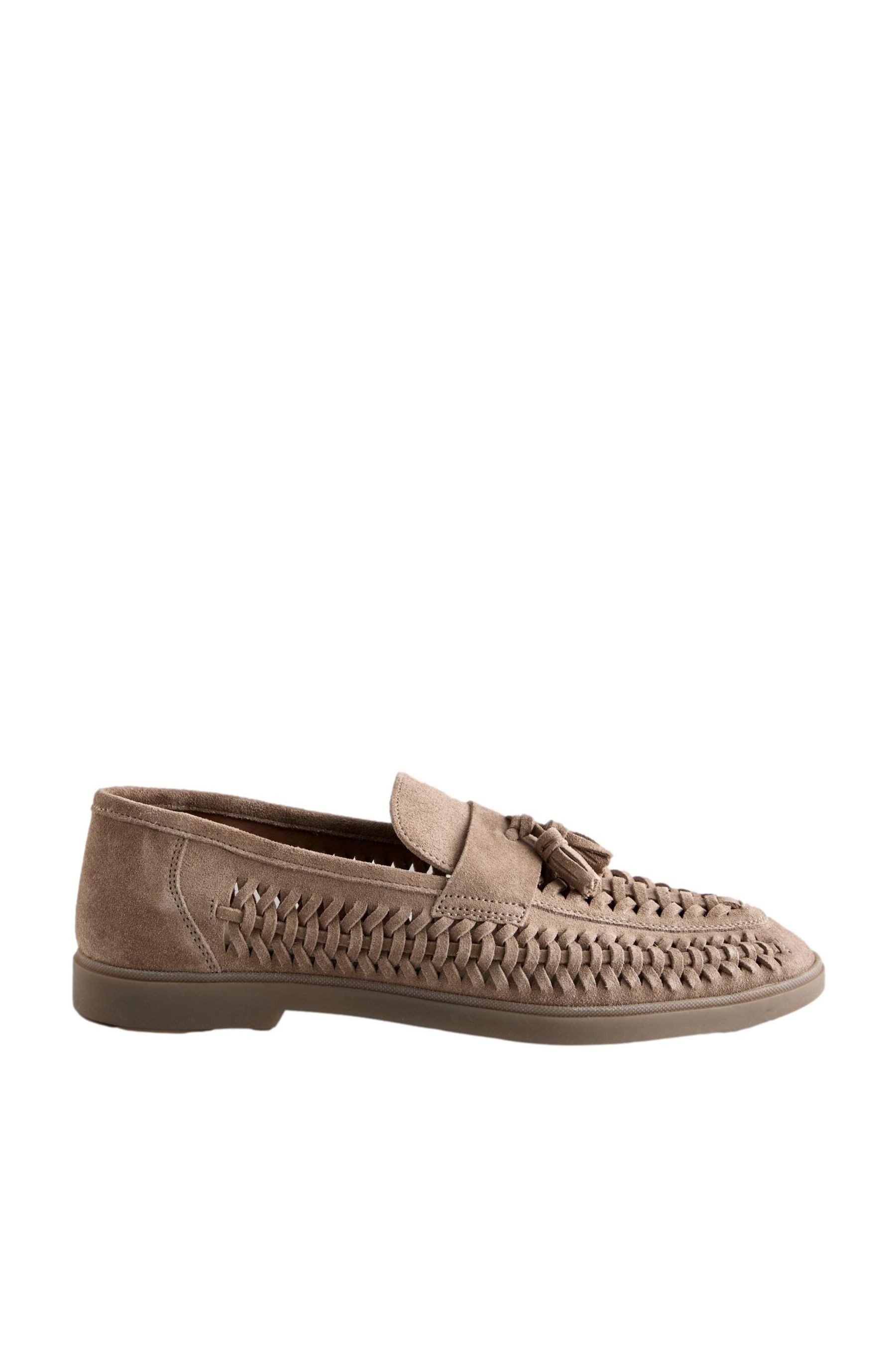 Next Loafer aus Veloursleder mit Quastendetails Loafer (1-tlg)