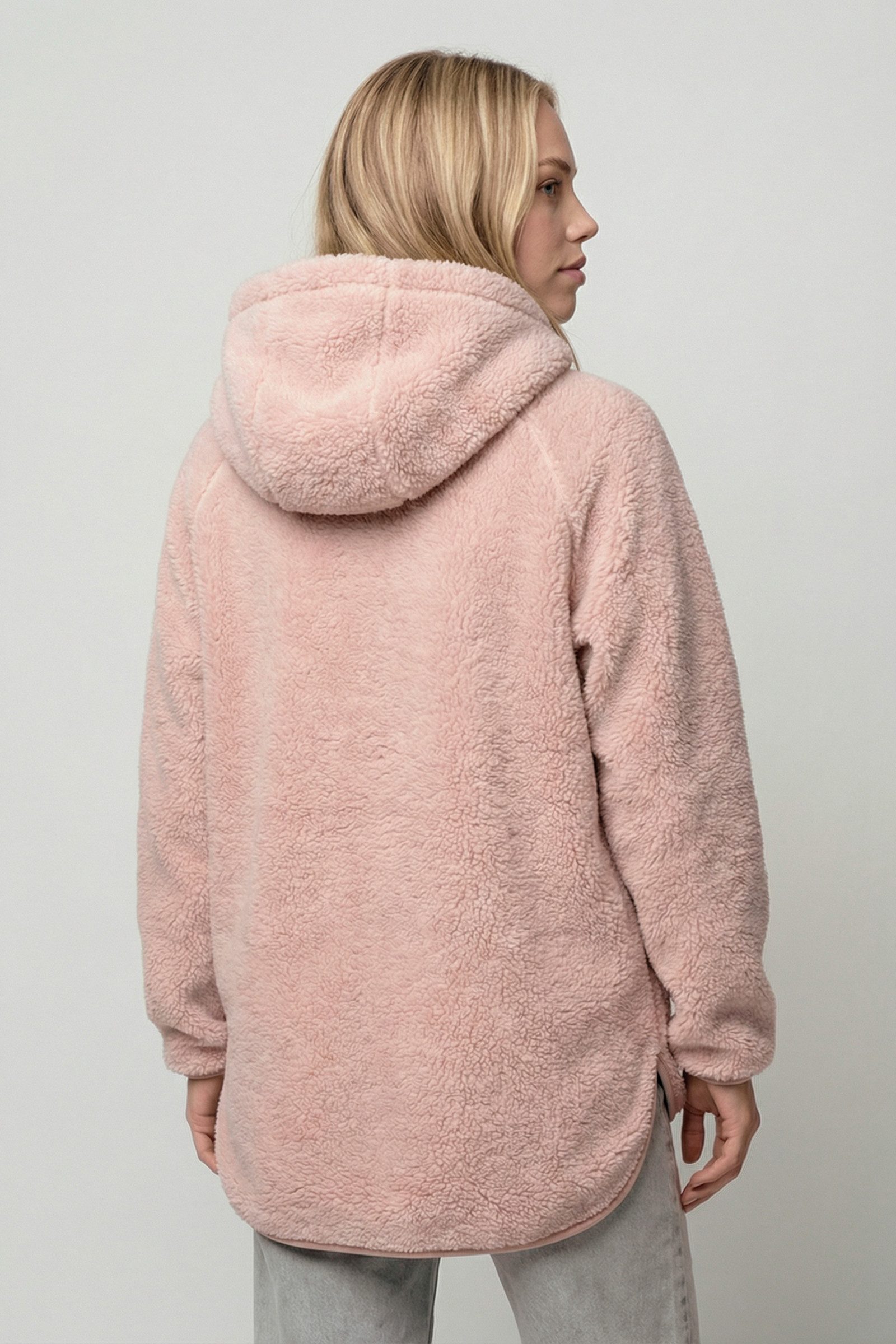 Alife & Kickin Sweatjacke Damen DominiqueAK T Übergangsjacke, Jacke leichte Kuschel-Jacke mit Stehkragen und Reißverschluss – Bild 3 von 4