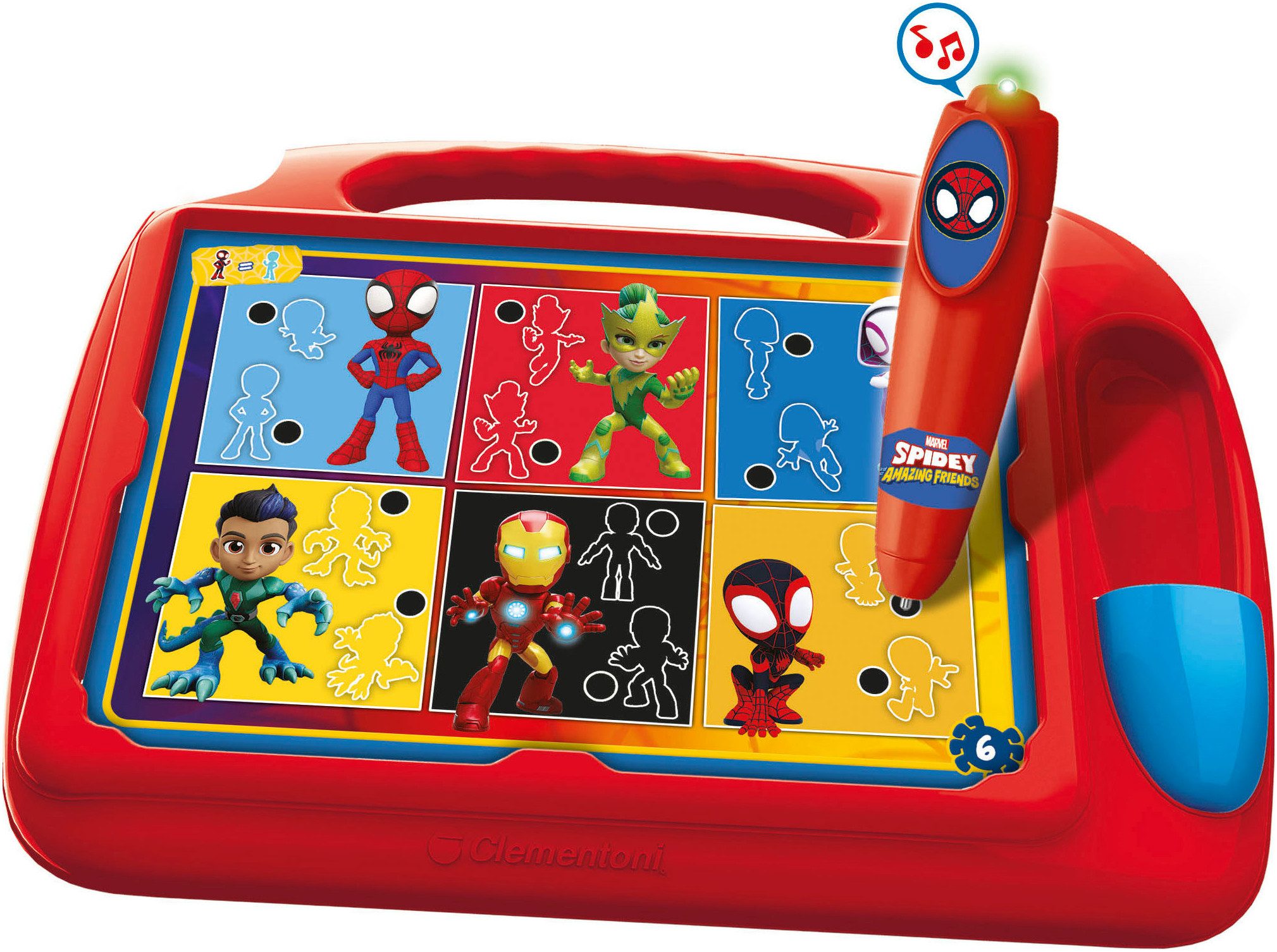 Spiel Spidey und seine Superfreunde, E-Lektor Quiz Travel