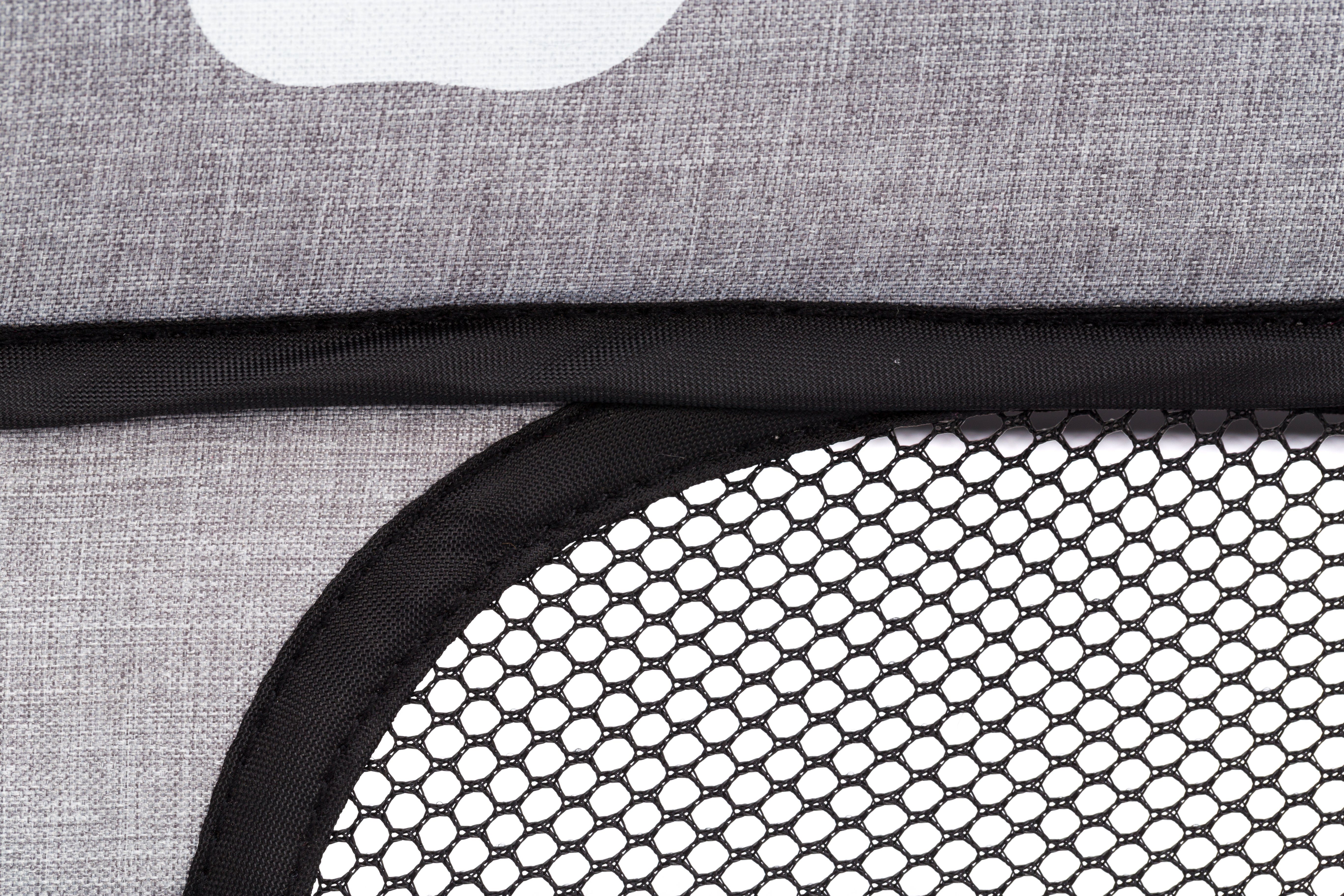 Fillikid Baby-Reisebett Standard grau melange, Inklusive Transporttasche – Bild 5 von 5