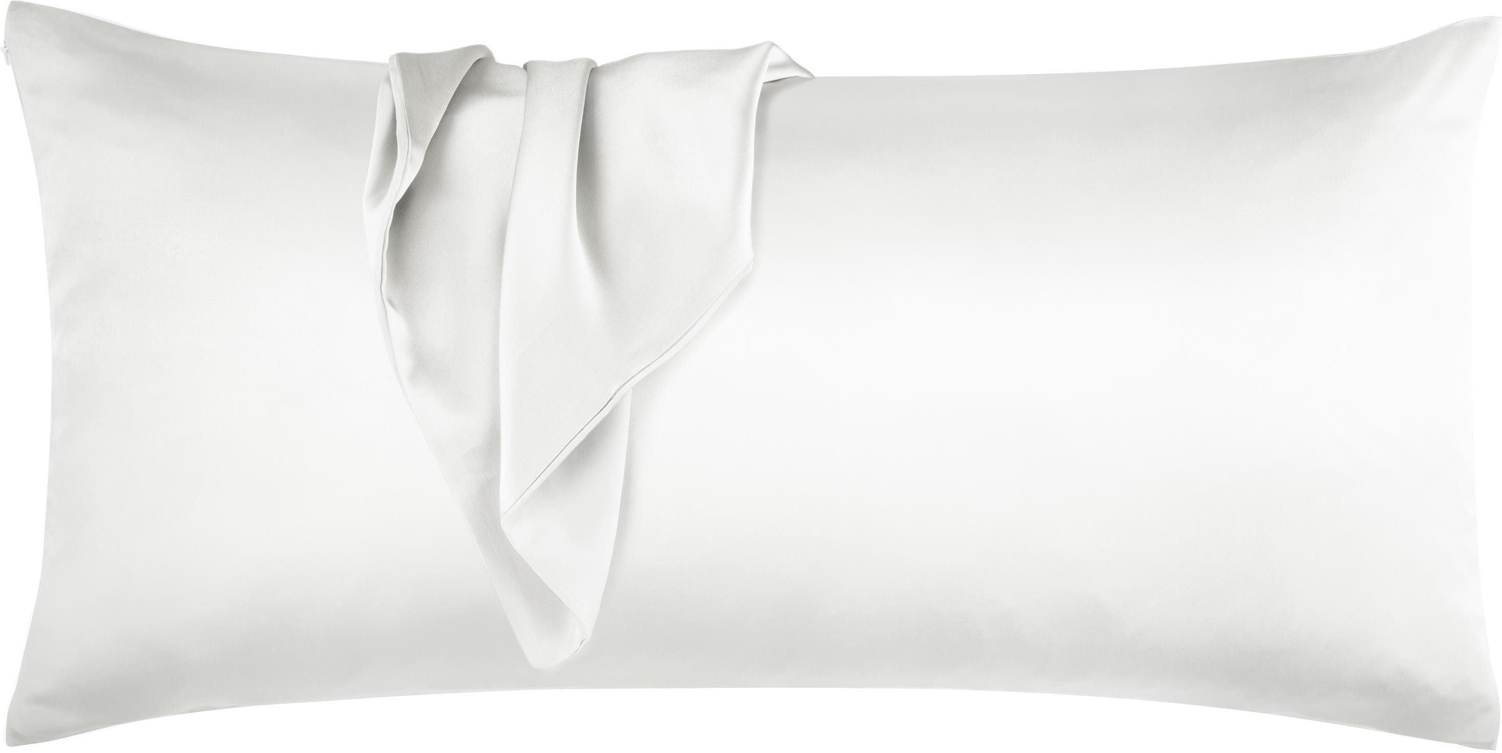 Aspero Kissenbezüge Seiden Kissenbezug 40x80 cm günstig online kaufen