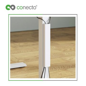 conecto Kabelkanal conecto® Schreibtisch Kabelkanal magnetisch 35 cm Länge, weiß