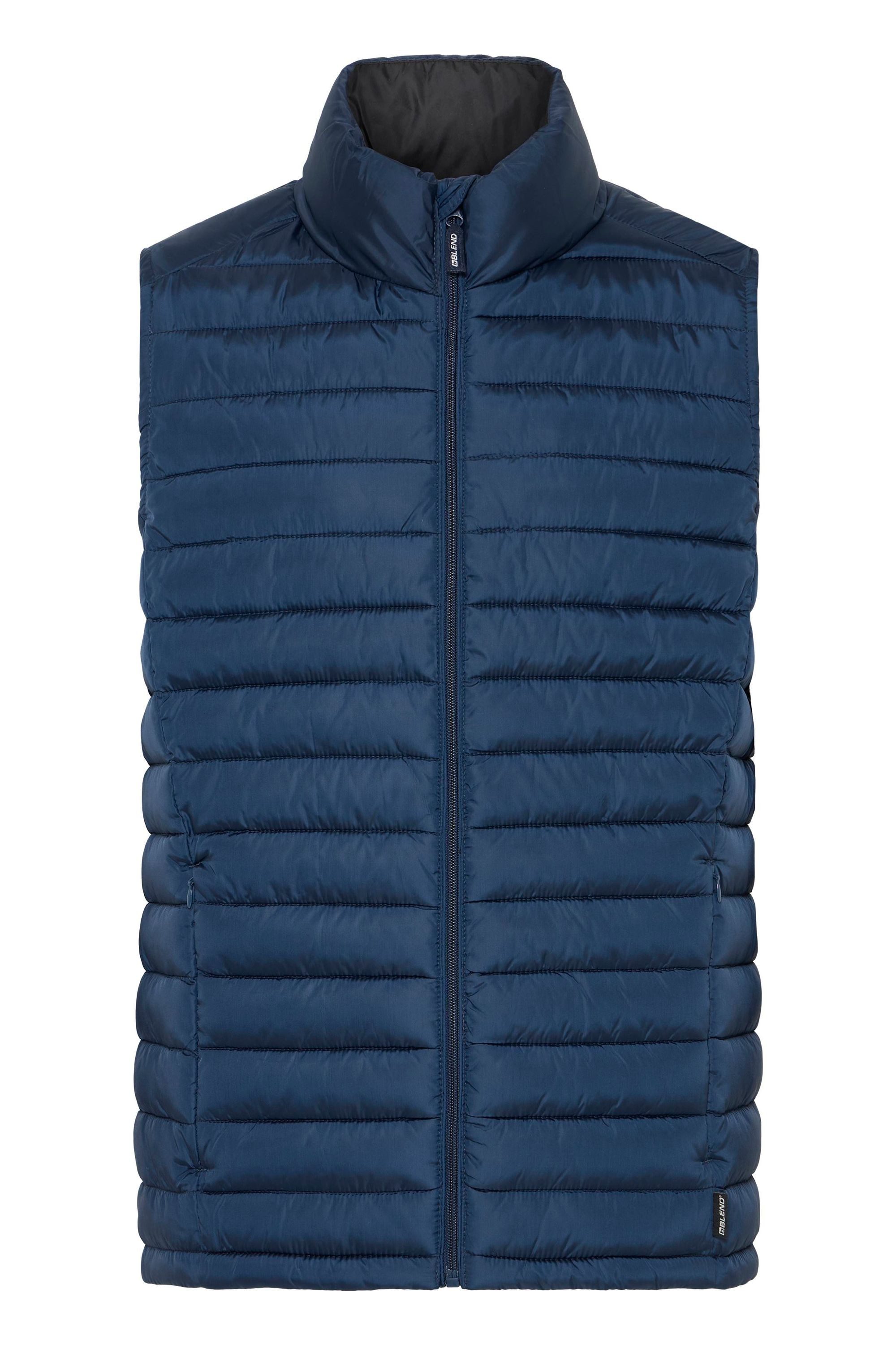 Blend Steppweste BHMRomic Stilvolle Basic Steppweste mit Taschen