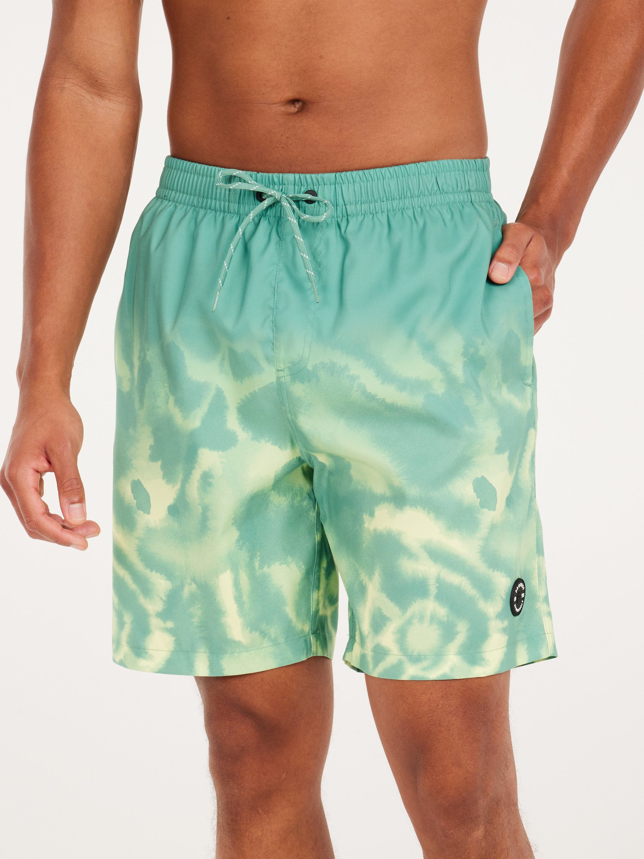 Protest Badeshorts PRTAGOR beachshort Frosty Green