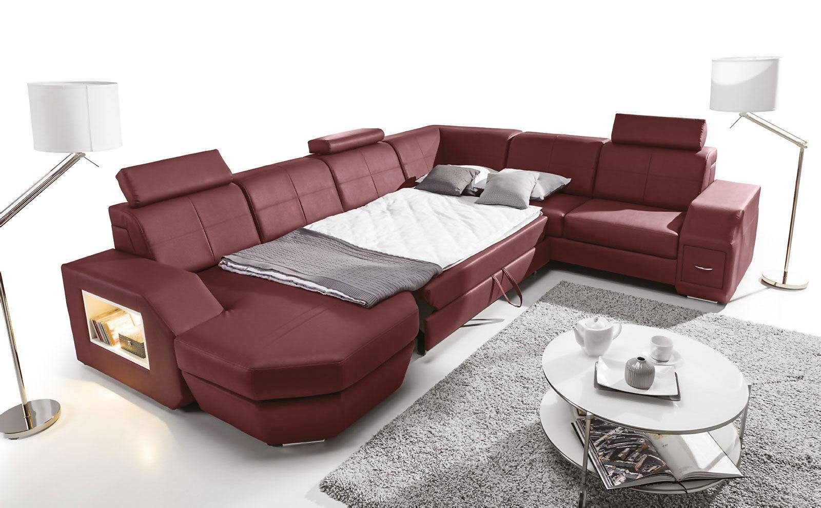 JVmoebel Ecksofa, Edle Design Garnitur Wohnlandschaft Sofas Eck Couch Couchen Polster