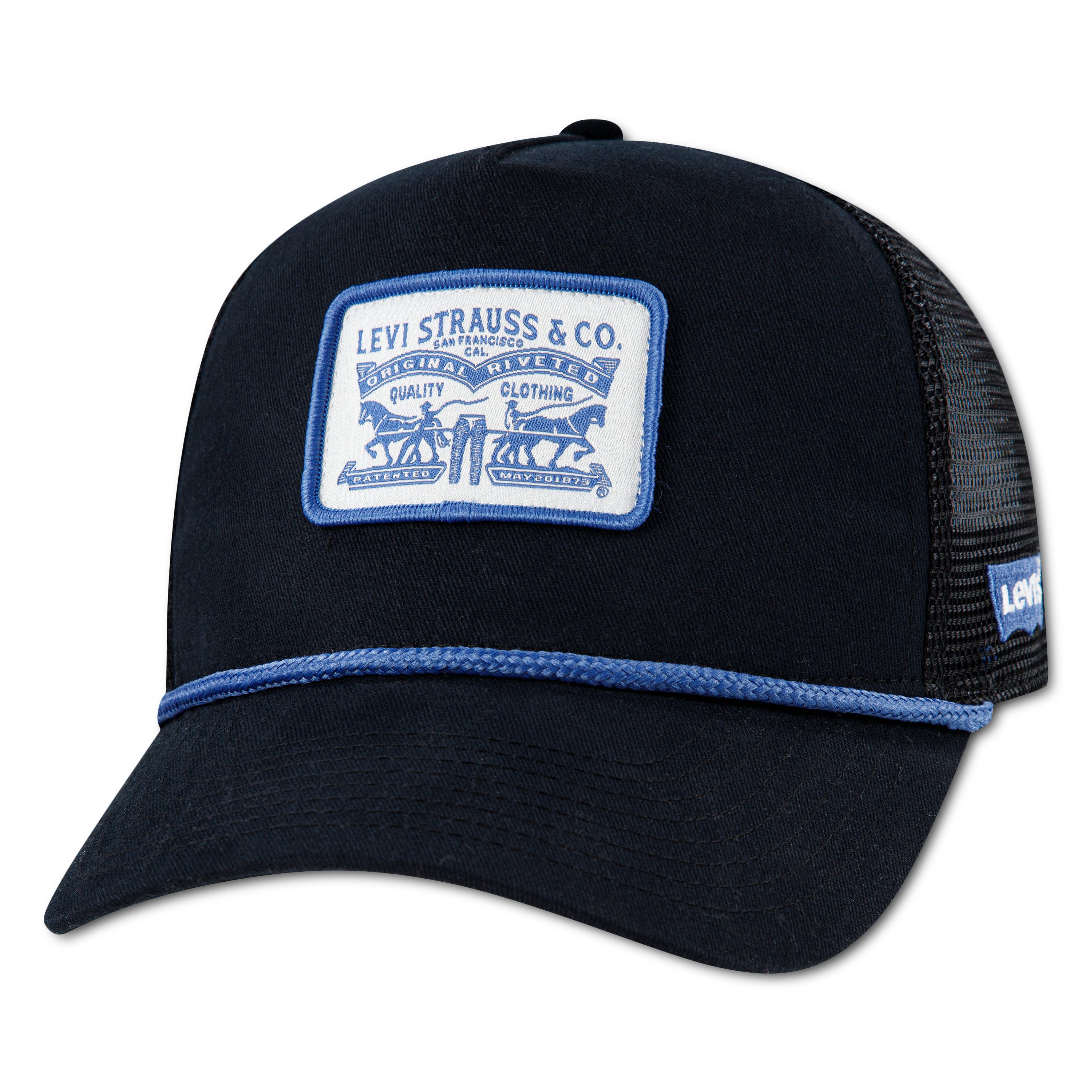 Levi's® Kids Trucker Cap LAN LEVI'S TRUCKER CAP mit luftigem Netzteil, verstellbar, Sonnenschutz