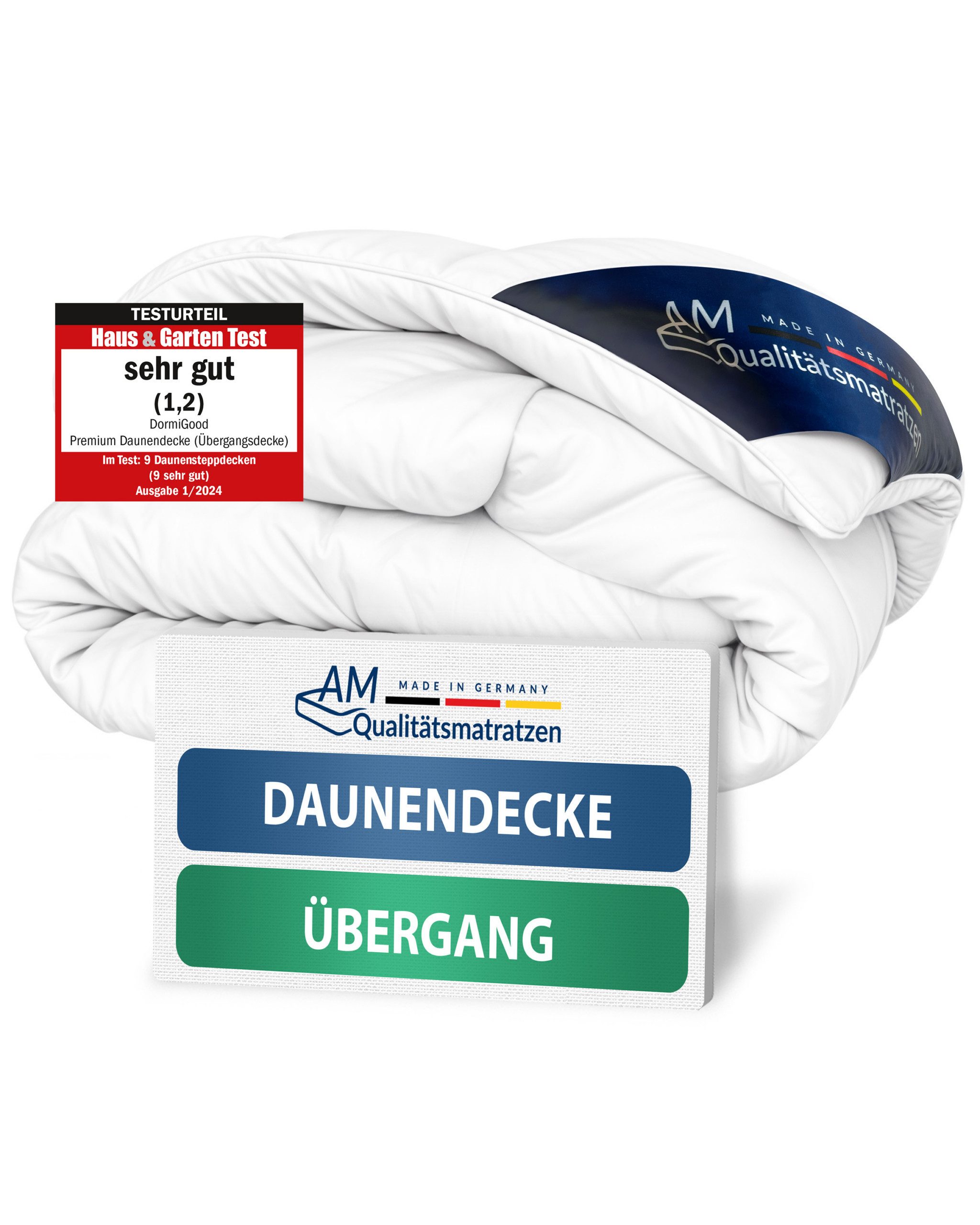 DormiGood Daunenbettdecke Premium Daunendecke, 100% Daunen, günstig online kaufen