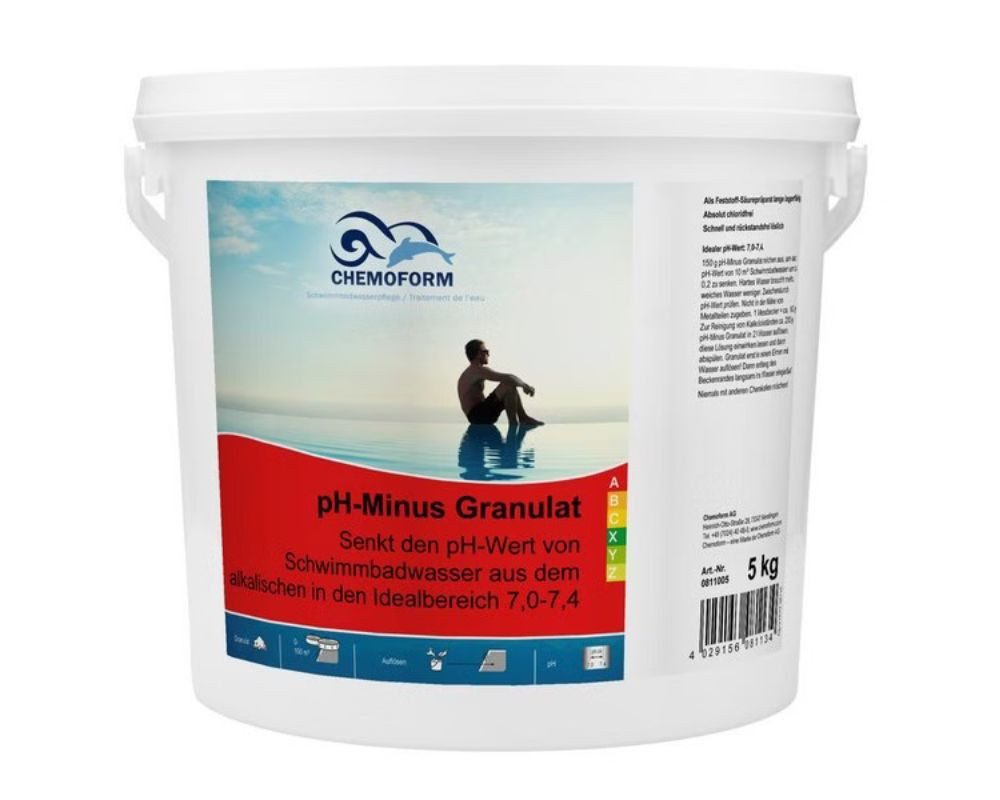 Chemoform Poolpflege Chemoform pH-Minus Granulat 5 kg