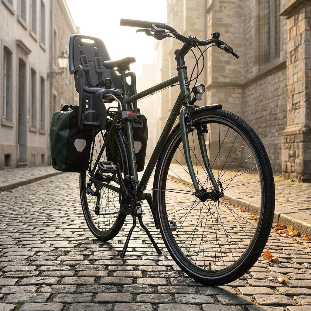 Pletscher Fahrradständer Pletscher Zweibeinständer ESGE 28 Zoll schwarz