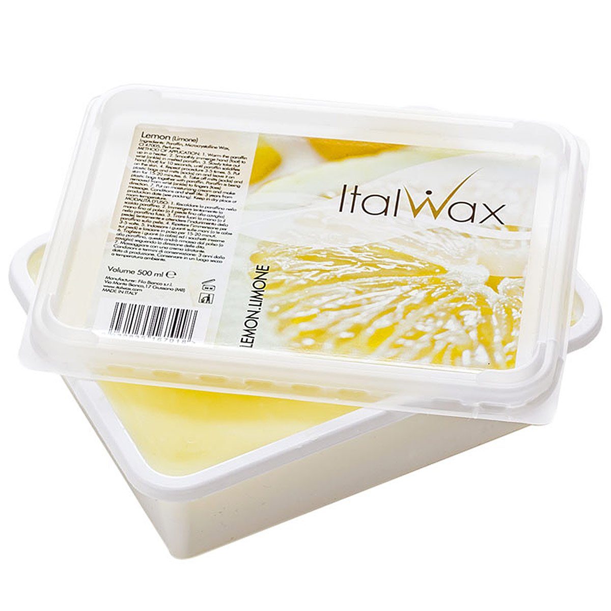 Italwax Paraffinwachs Paraffin Lemon, ItalWax, Paraffinwachs für Paraffinbäder, 500ml