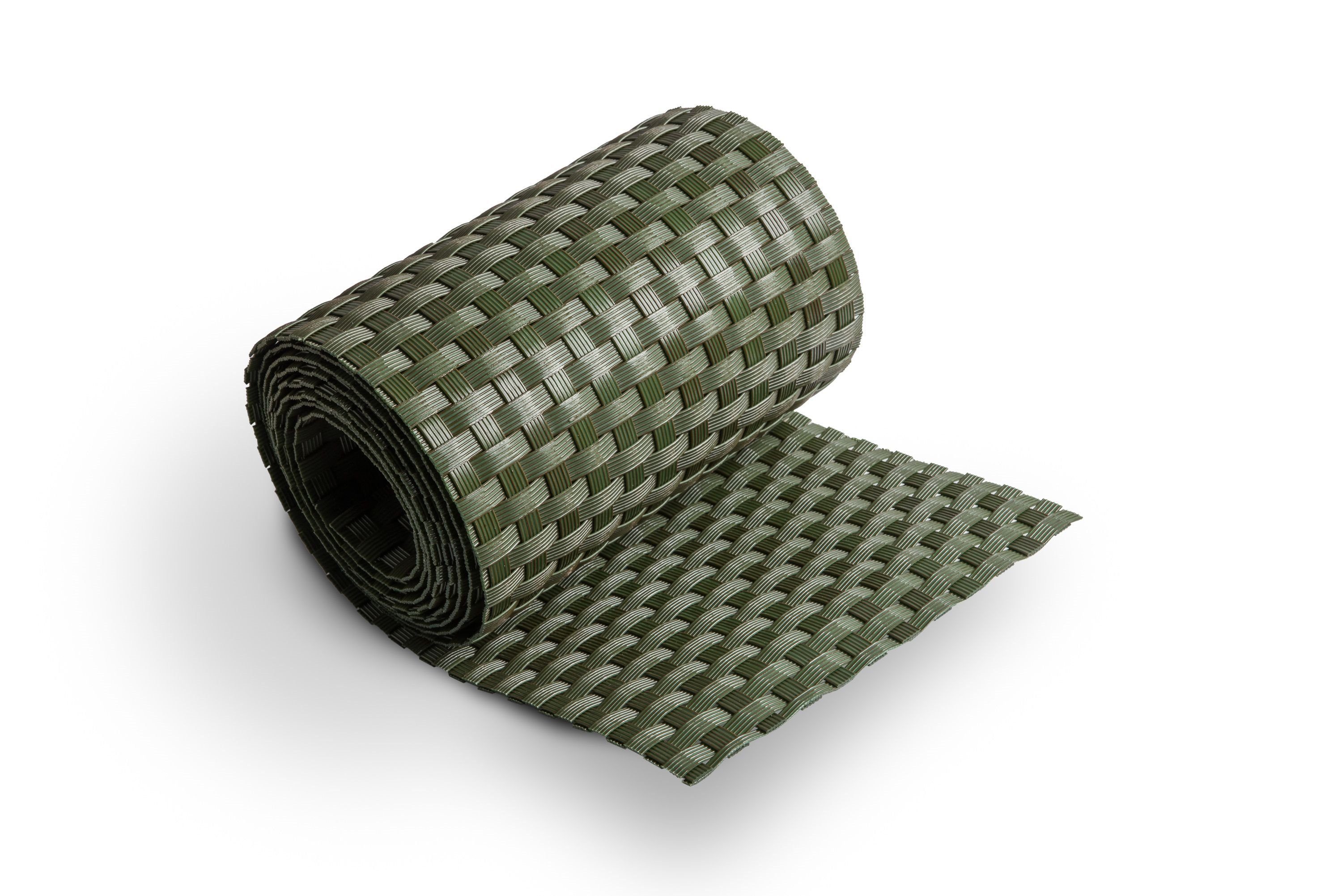 dynamic24 Sichtschutzstreifen, Polyrattan Sichtschutz Streifen 2,55m günstig online kaufen