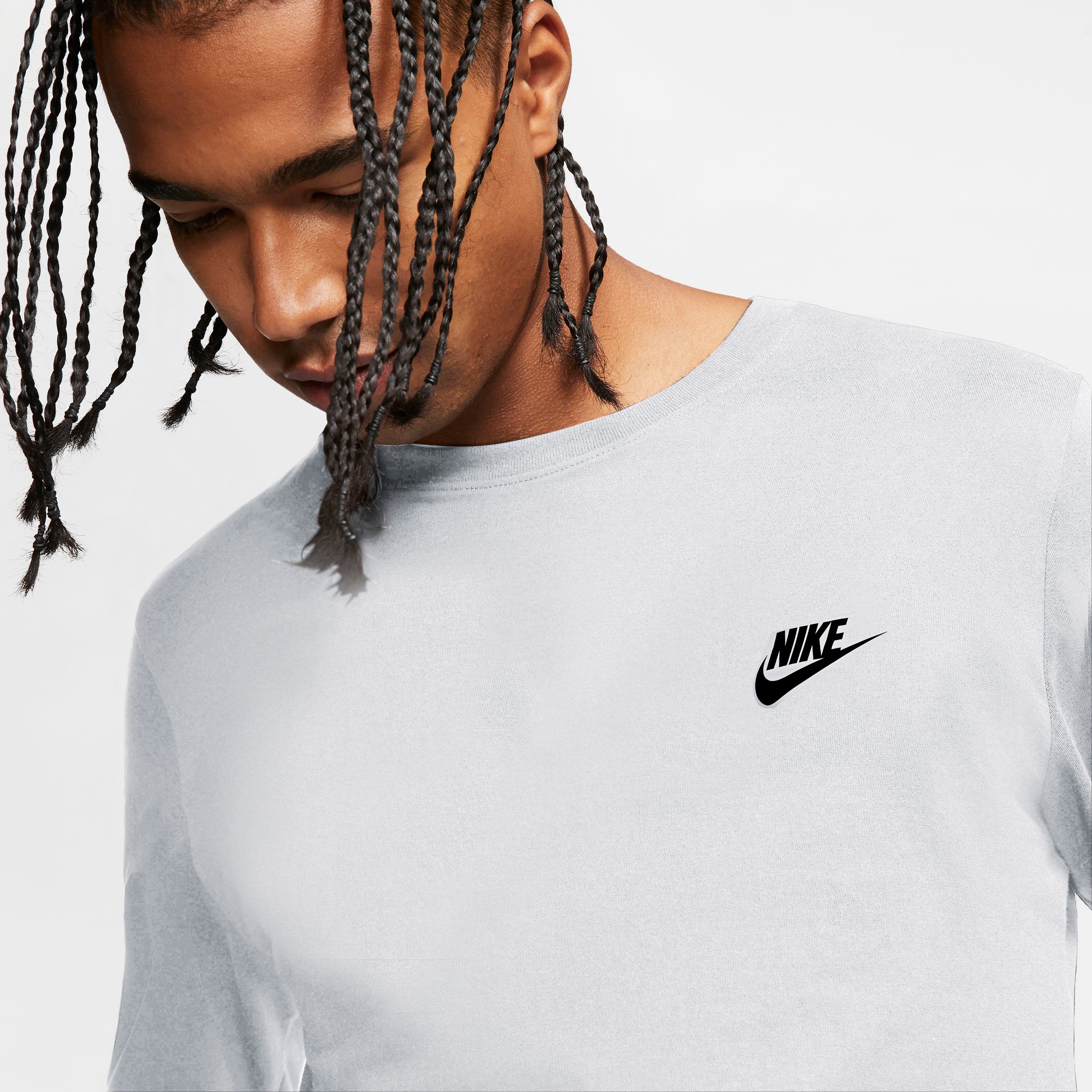 Nike Sportswear Langarmshirt T-SHIRT weiß LONG-SLEEVE MEN'S