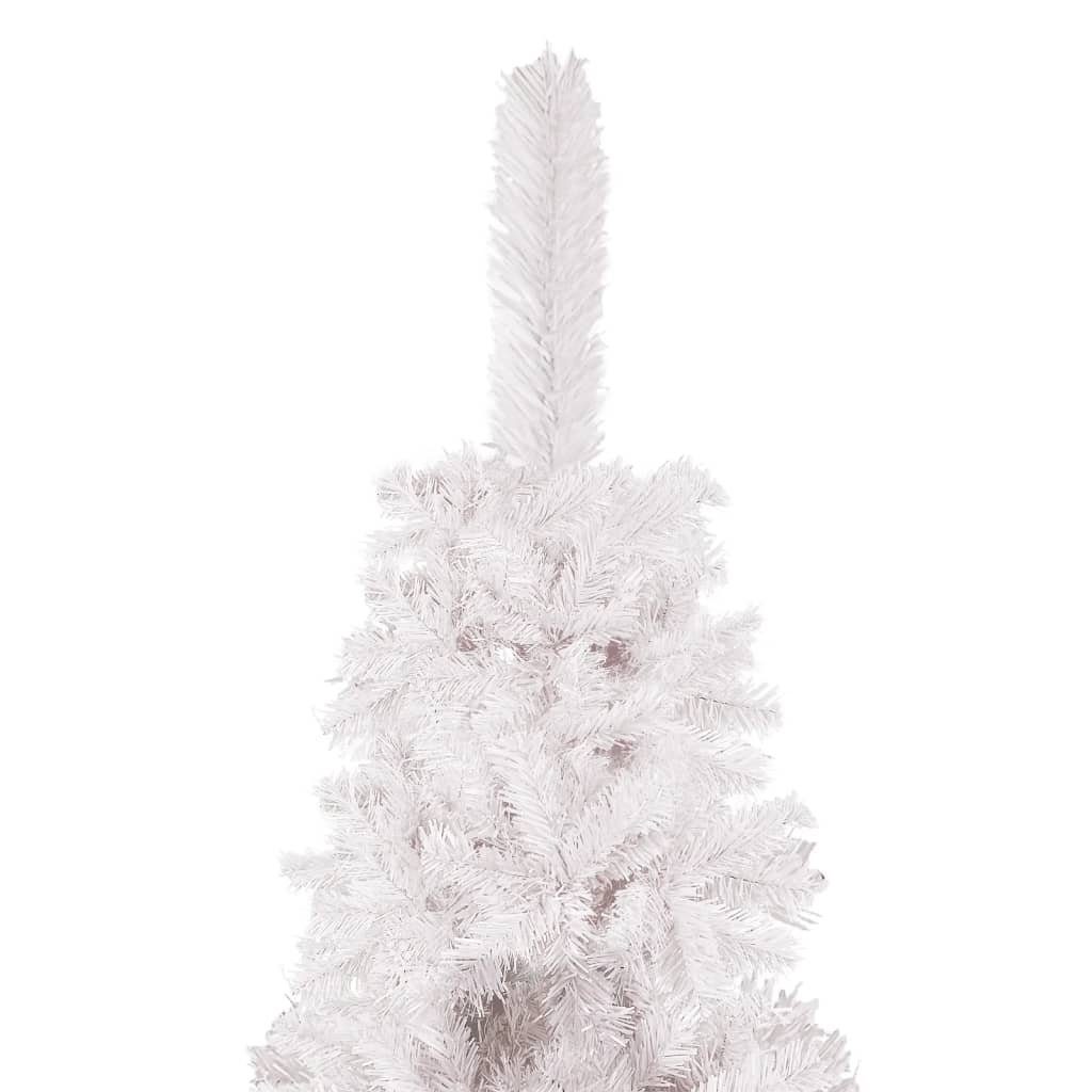 Weiß vidaXL Weihnachtsbaum cm Schlanker 150 Künstlicher Weihnachtsbaum