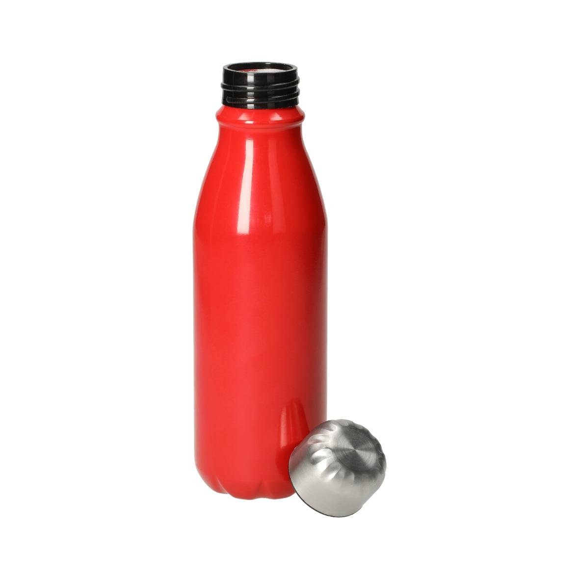 elasto Trinkflasche Colare Sportflasche 500 ml Kohlensäure geeignet Flasche, Wasserflasche, Schule, Sport, Arbeit, Bottle, Kinder & Erwachsene