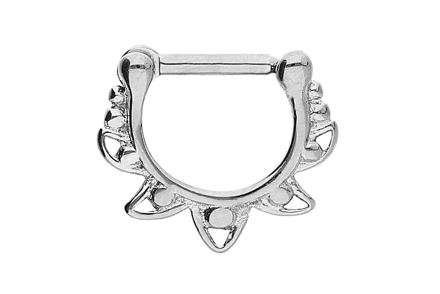 Nasenpiercing Chirurgenstahl Clicker DESIGN Ohrpiercing Septum Nase